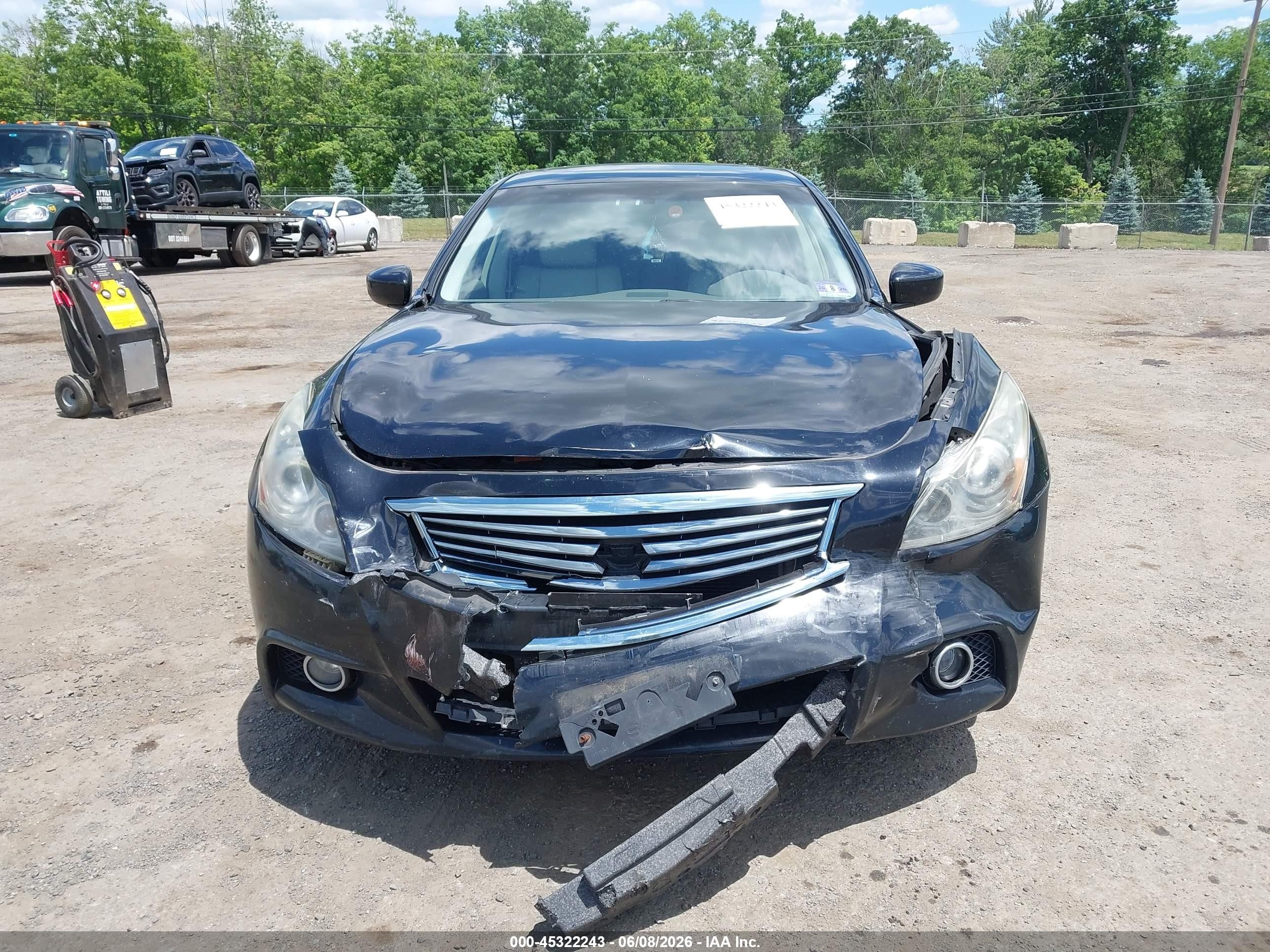 2011 Infiniti G37x   Black vin: JN1CV6AR5BM409883