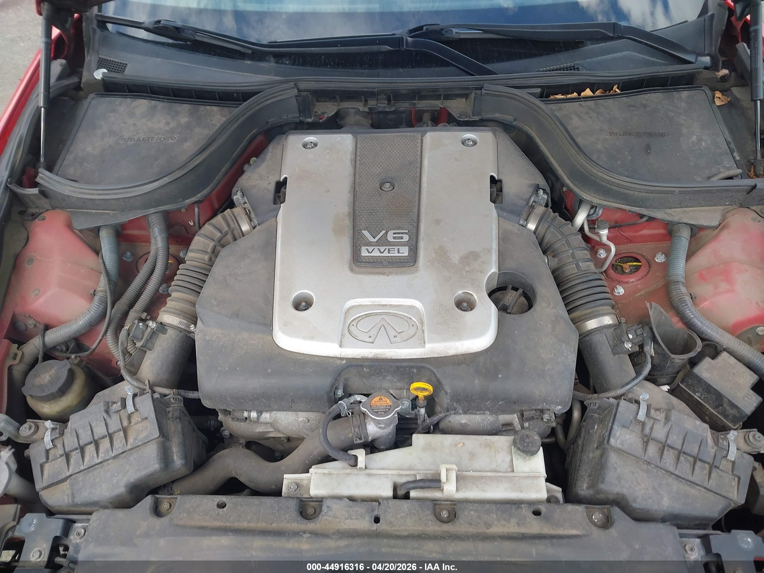 2012 Infiniti G37x Красный vin: JN1CV6AR5CM671386
