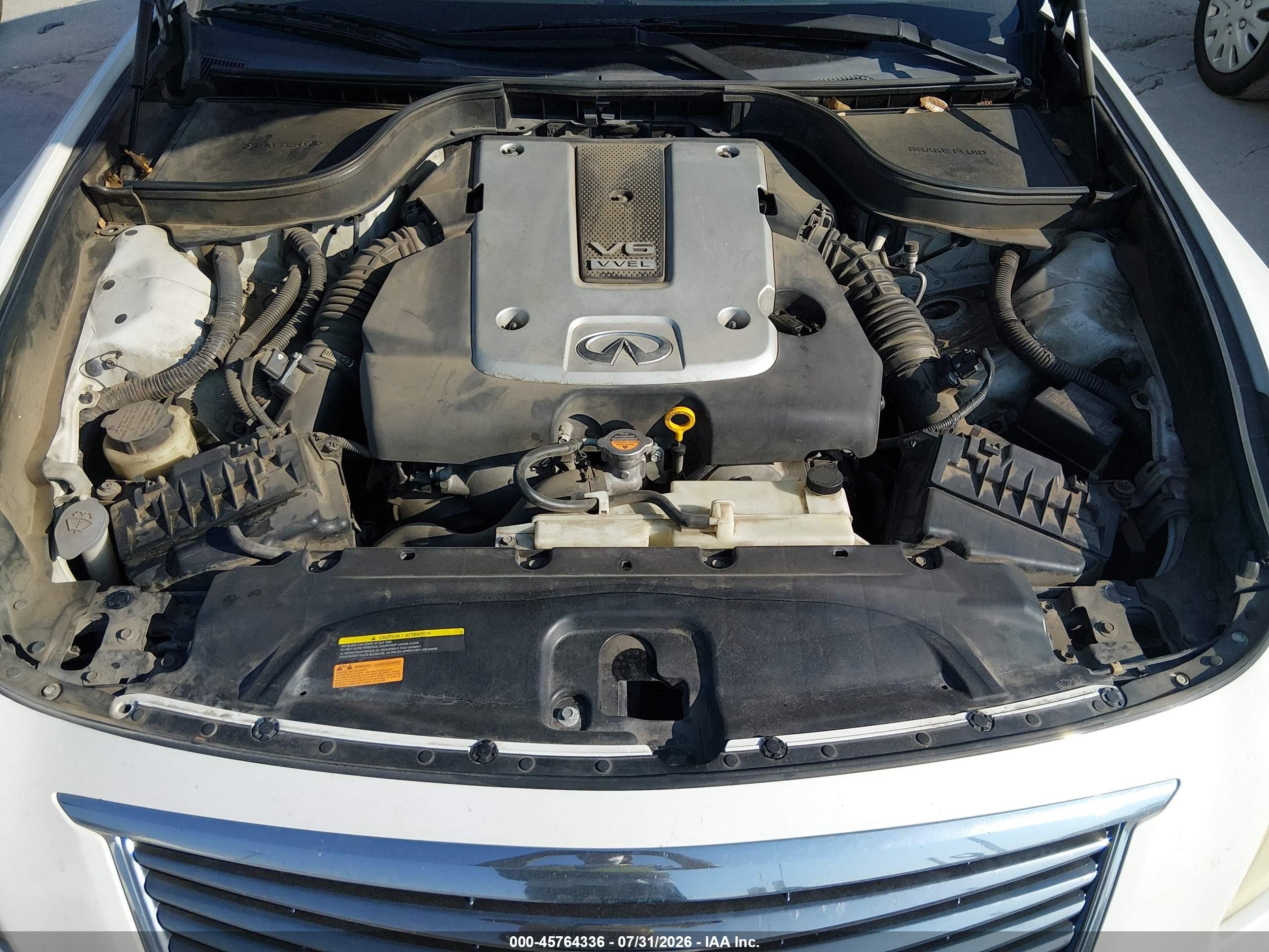 2012 Infiniti G37x   Белый vin: JN1CV6AR5CM674448