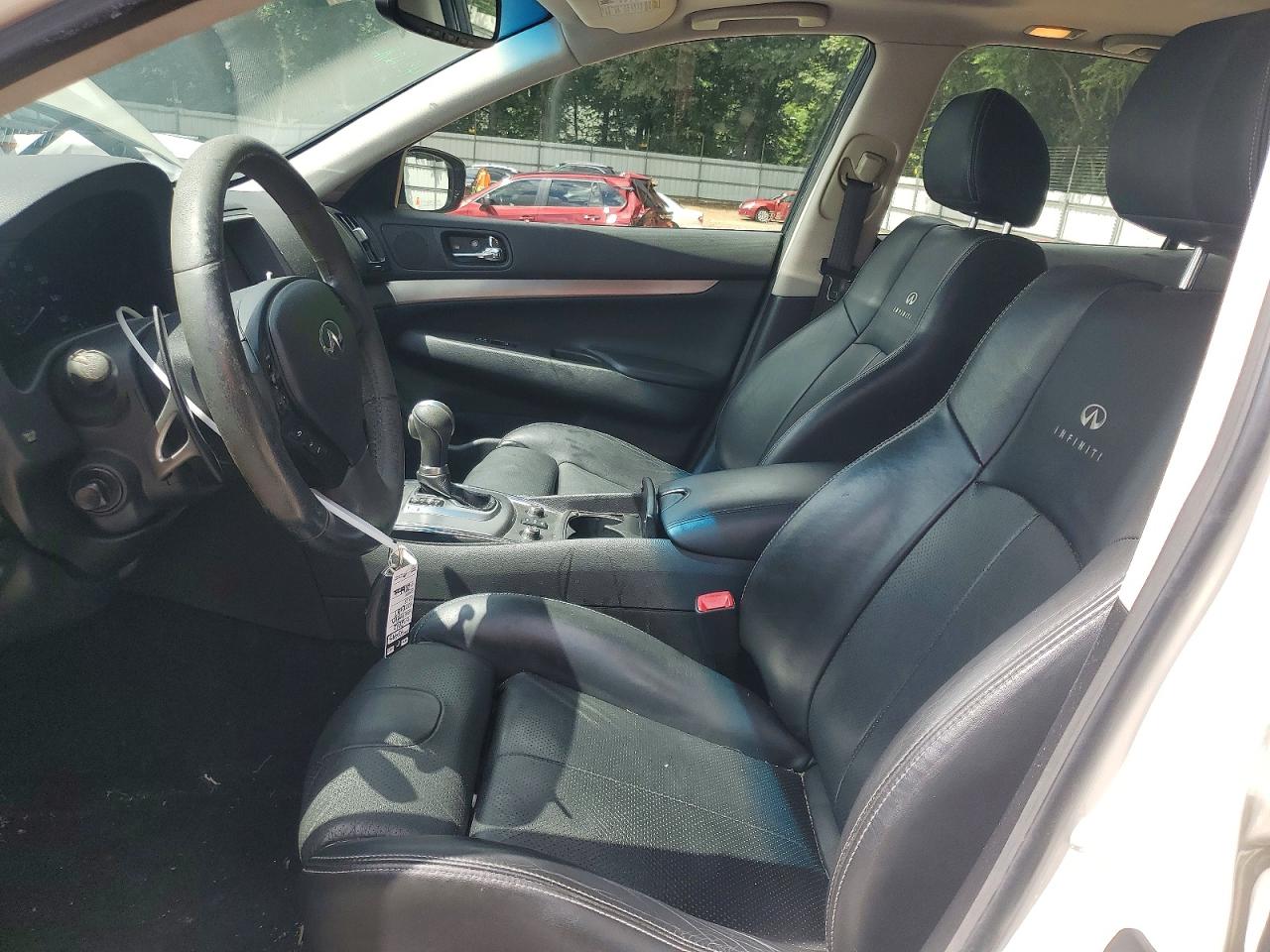 2012 Infiniti G37 Sedan X White vin: JN1CV6AR5CM678175