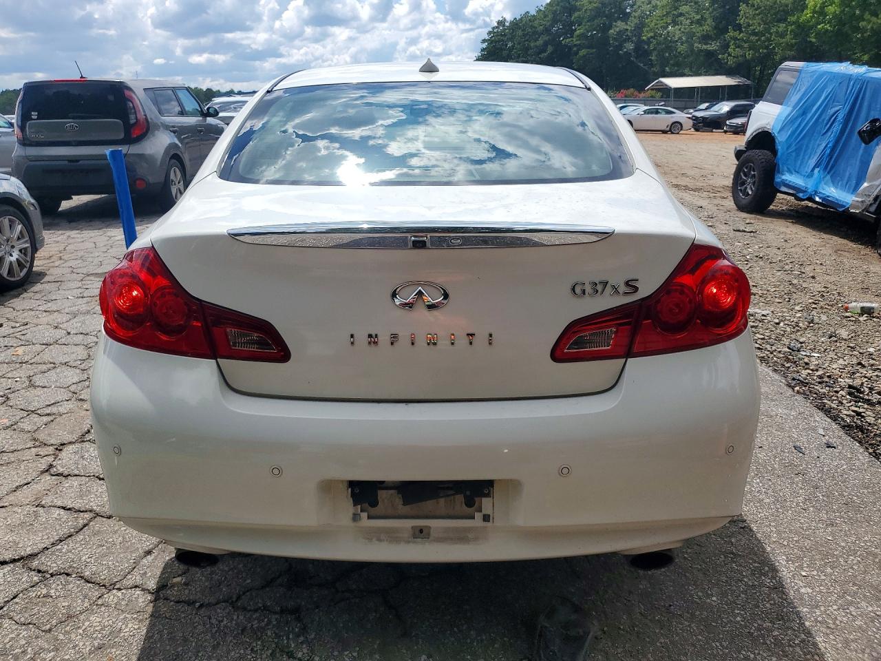 2012 Infiniti G37 Sedan X White vin: JN1CV6AR5CM678175