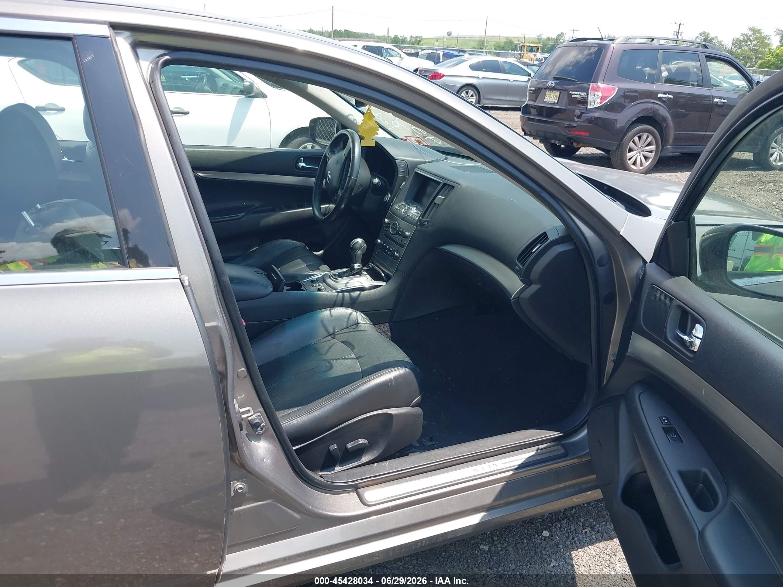 2012 Infiniti G37x Brown vin: JN1CV6AR5CM681321
