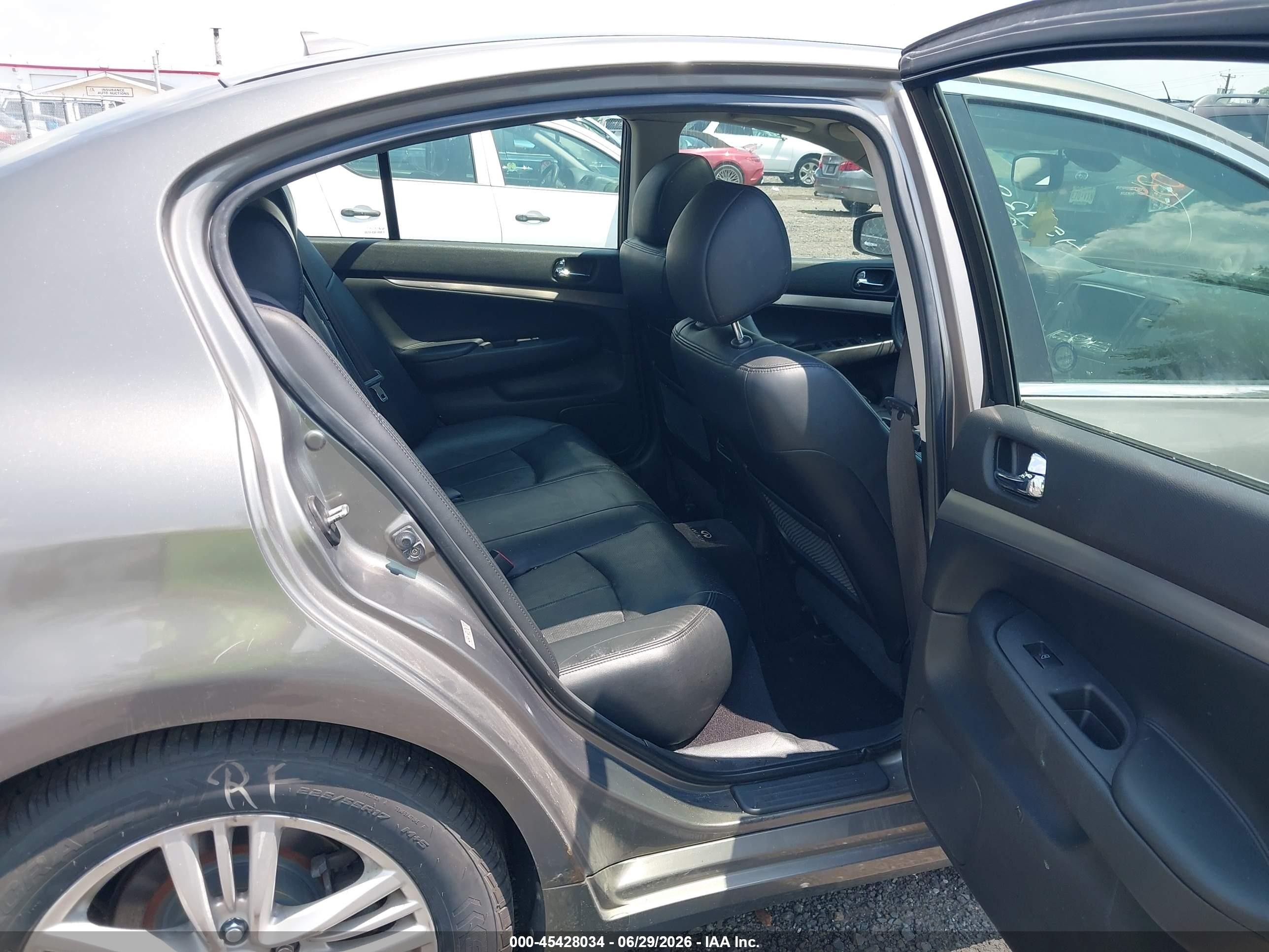 2012 Infiniti G37x Brown vin: JN1CV6AR5CM681321
