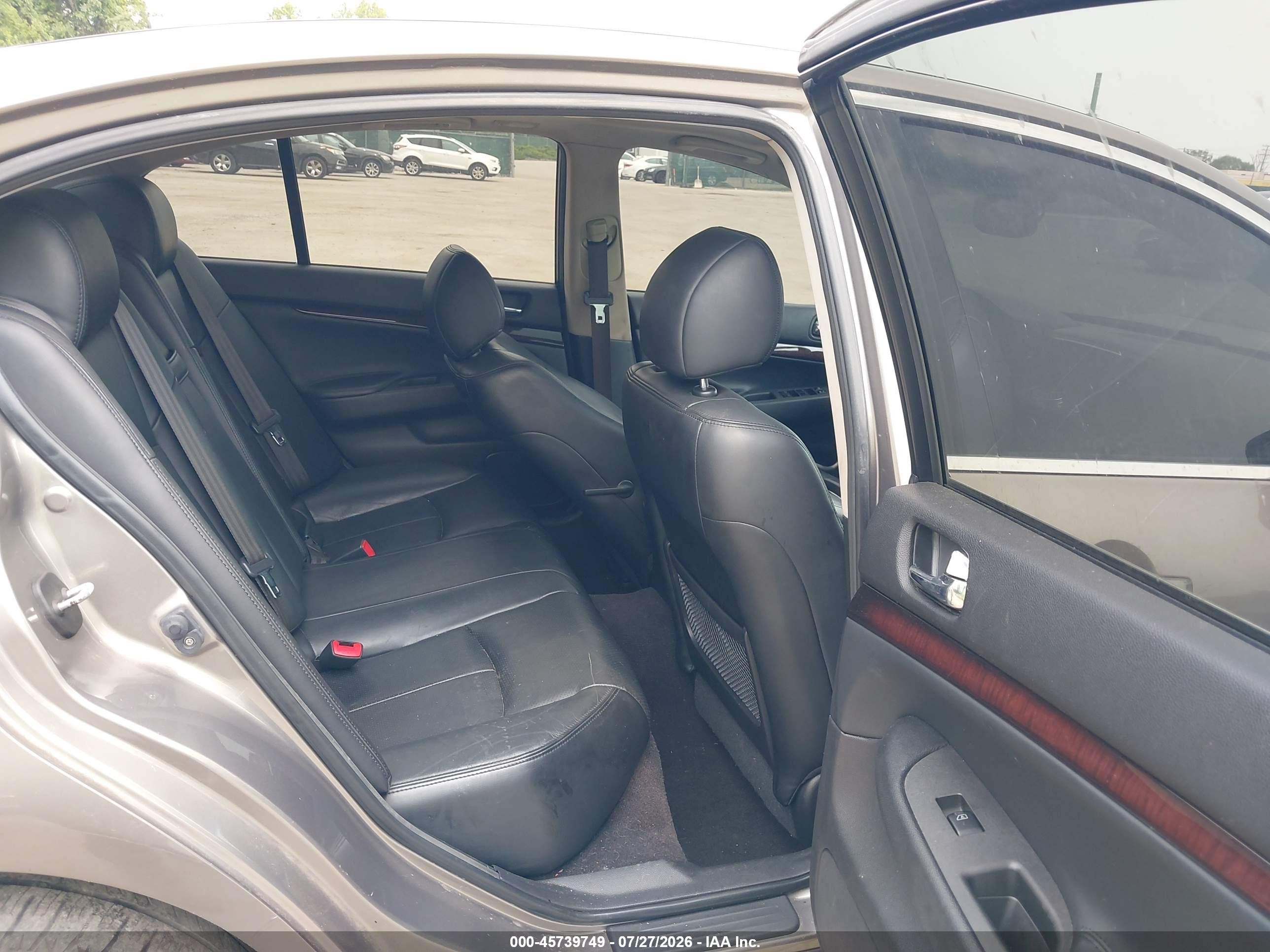 2012 Infiniti G37x   Dark Brown vin: JN1CV6AR5CM682212