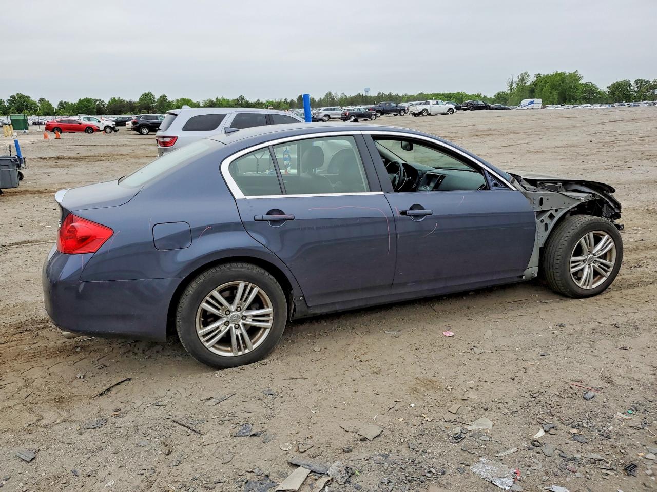 2012 Infiniti G37 Sedan X Blue vin: JN1CV6AR5CM974135
