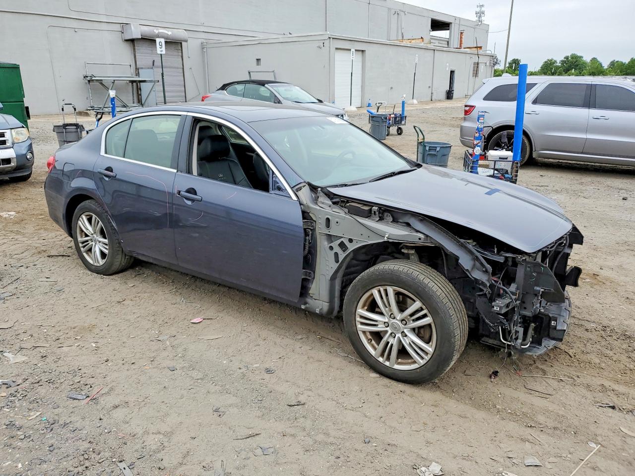 2012 Infiniti G37 Sedan X Blue vin: JN1CV6AR5CM974135