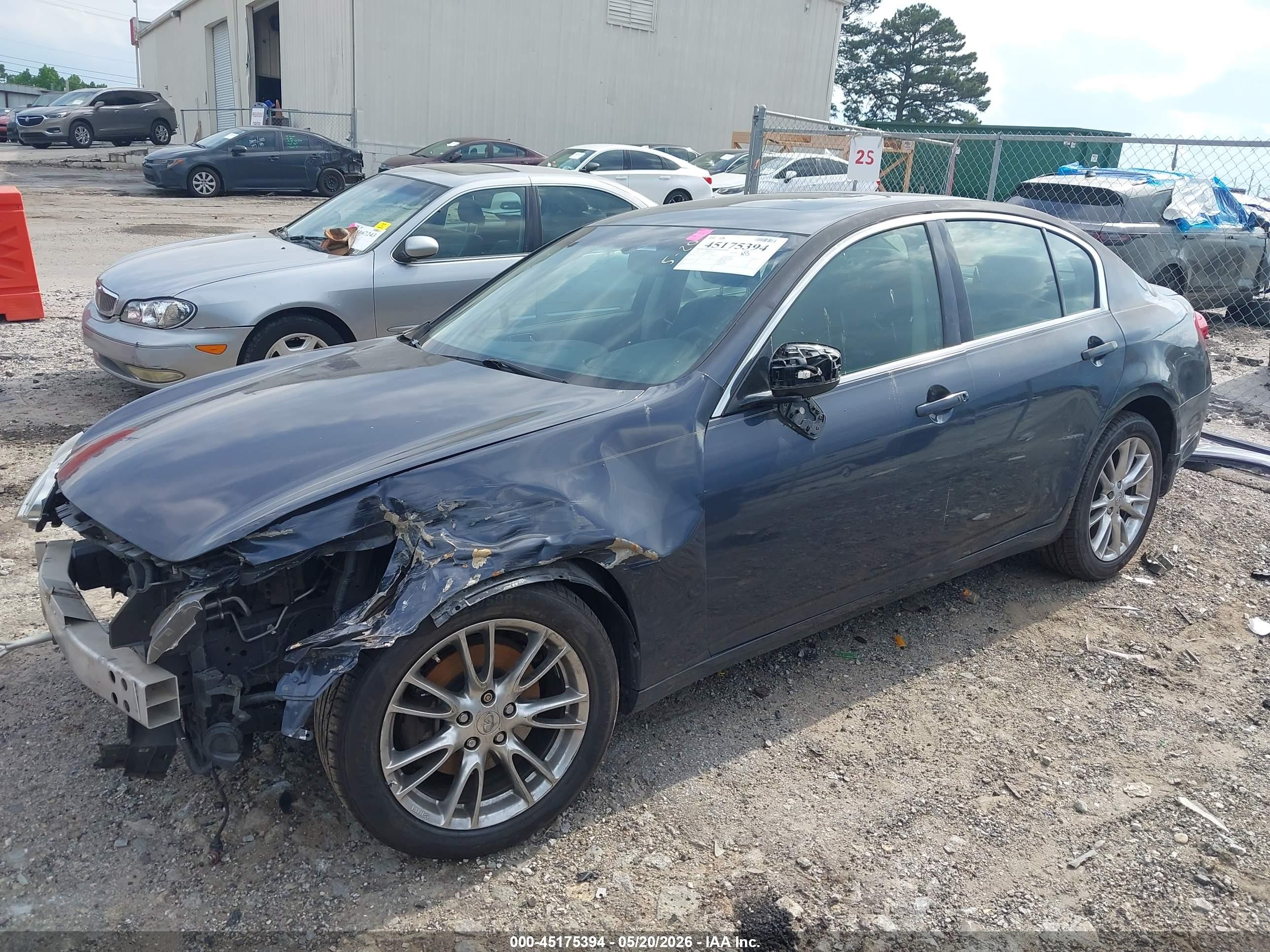 2012 Infiniti G37x   Gray vin: JN1CV6AR5CM974233
