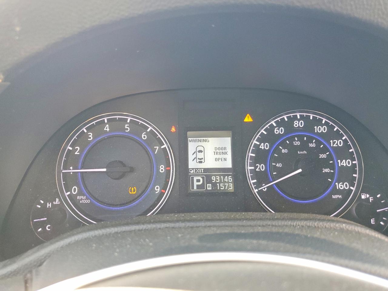2012 Infiniti G37 Sedan X Blue vin: JN1CV6AR5CM975009