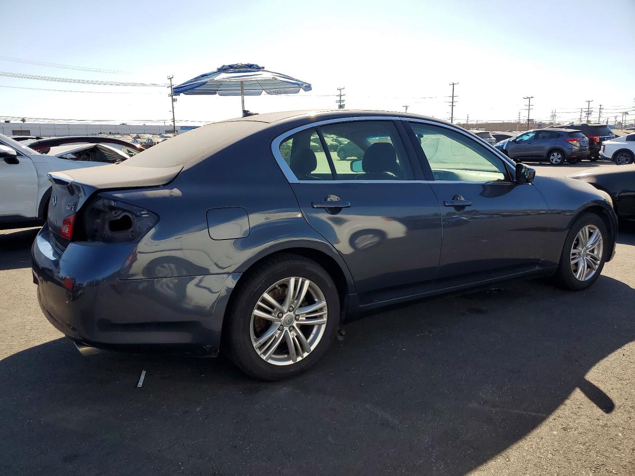 2012 Infiniti G37 Sedan X Blue vin: JN1CV6AR5CM975009