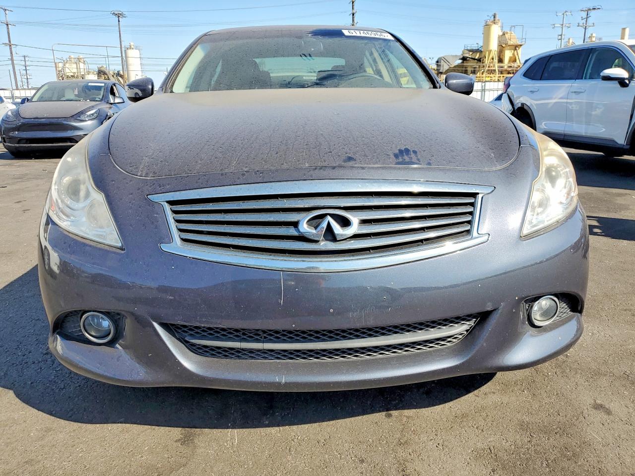 2012 Infiniti G37 Sedan X Blue vin: JN1CV6AR5CM975009