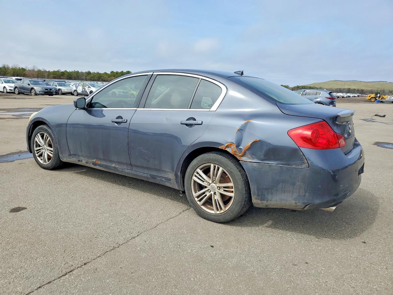 2012 Infiniti G37 Base Синий vin: JN1CV6AR5CM975320