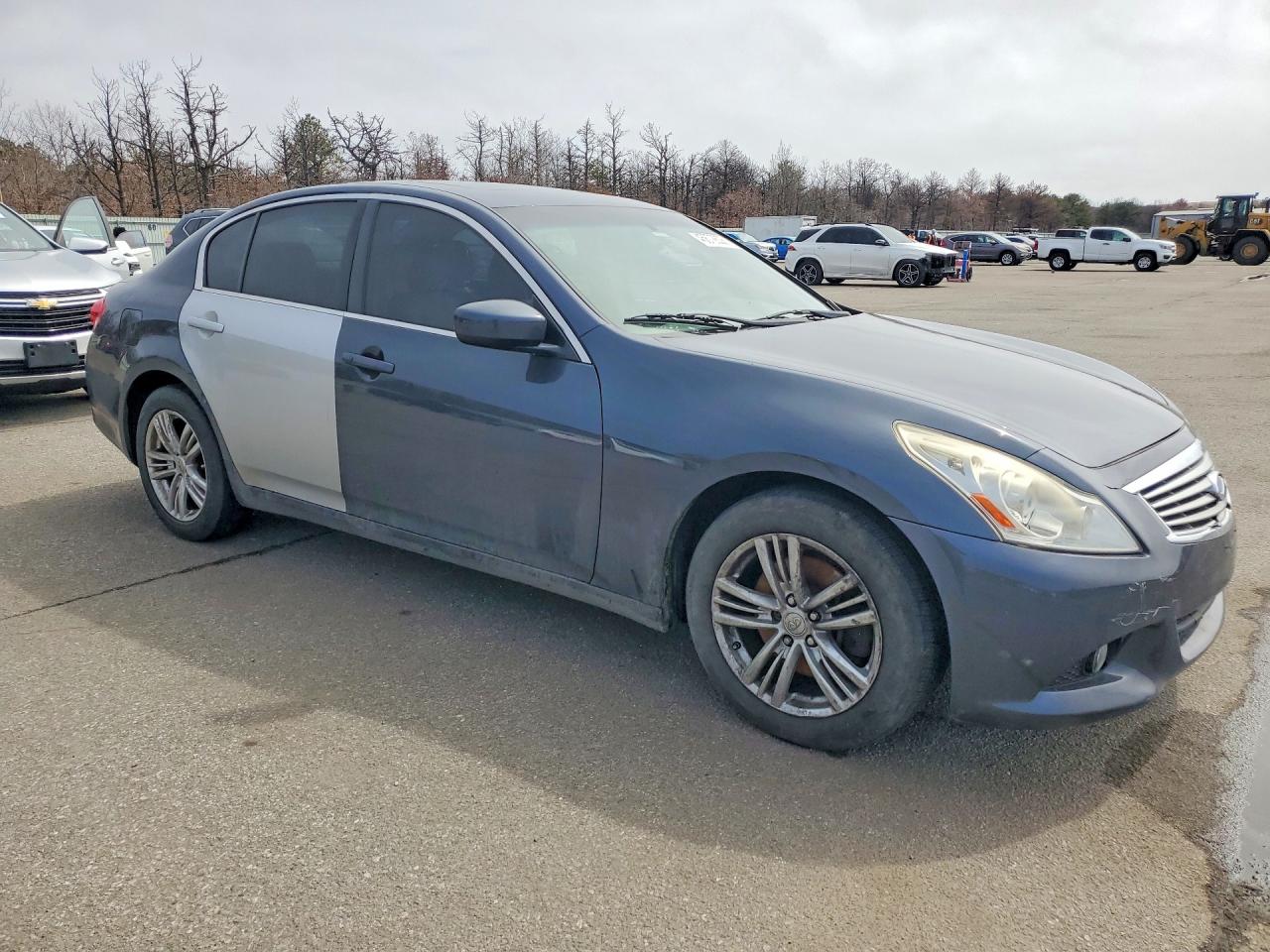 2012 Infiniti G37 Base Синий vin: JN1CV6AR5CM975320