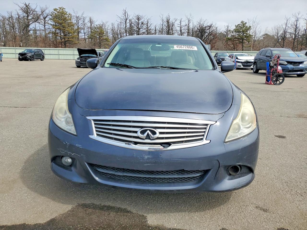 2012 Infiniti G37 Base Синий vin: JN1CV6AR5CM975320
