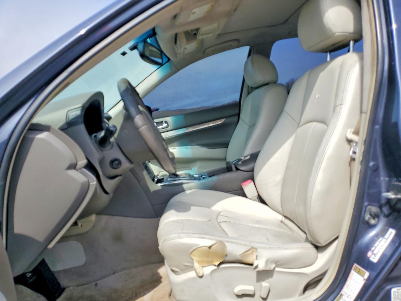 2012 Infiniti G37 Base Синий vin: JN1CV6AR5CM975320