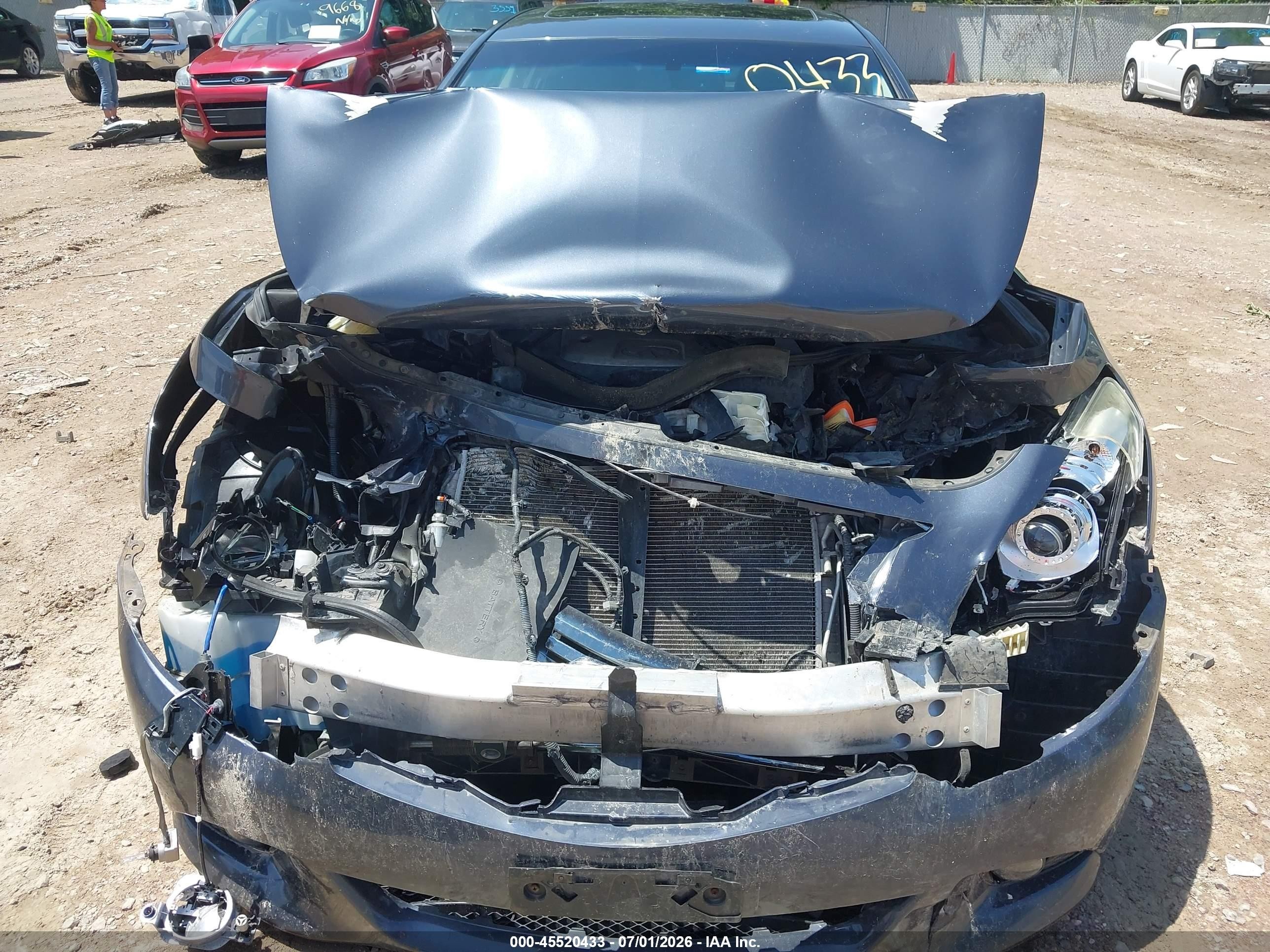 2012 Infiniti G37x Синий vin: JN1CV6AR5CM976922