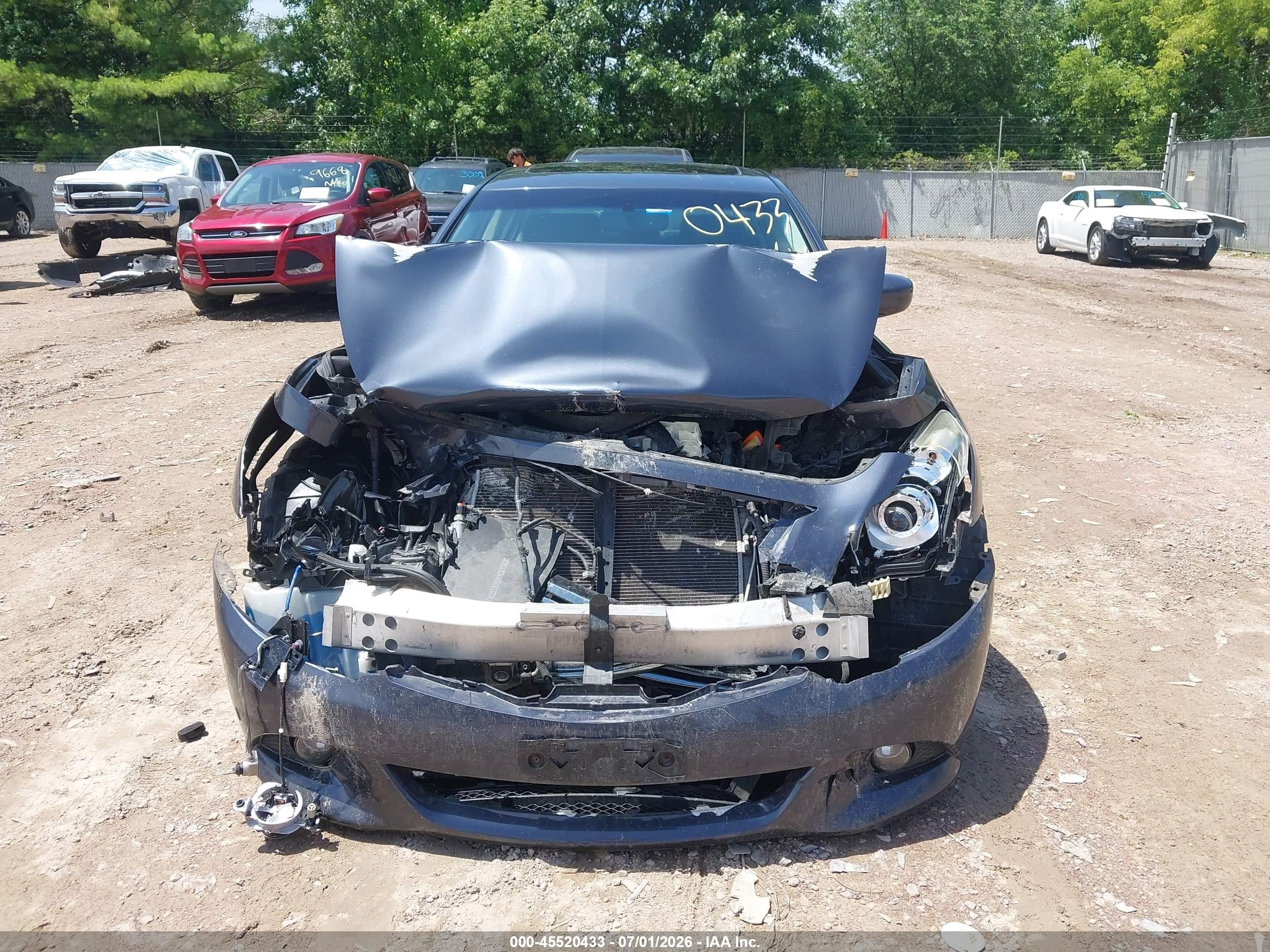 2012 Infiniti G37x Синий vin: JN1CV6AR5CM976922