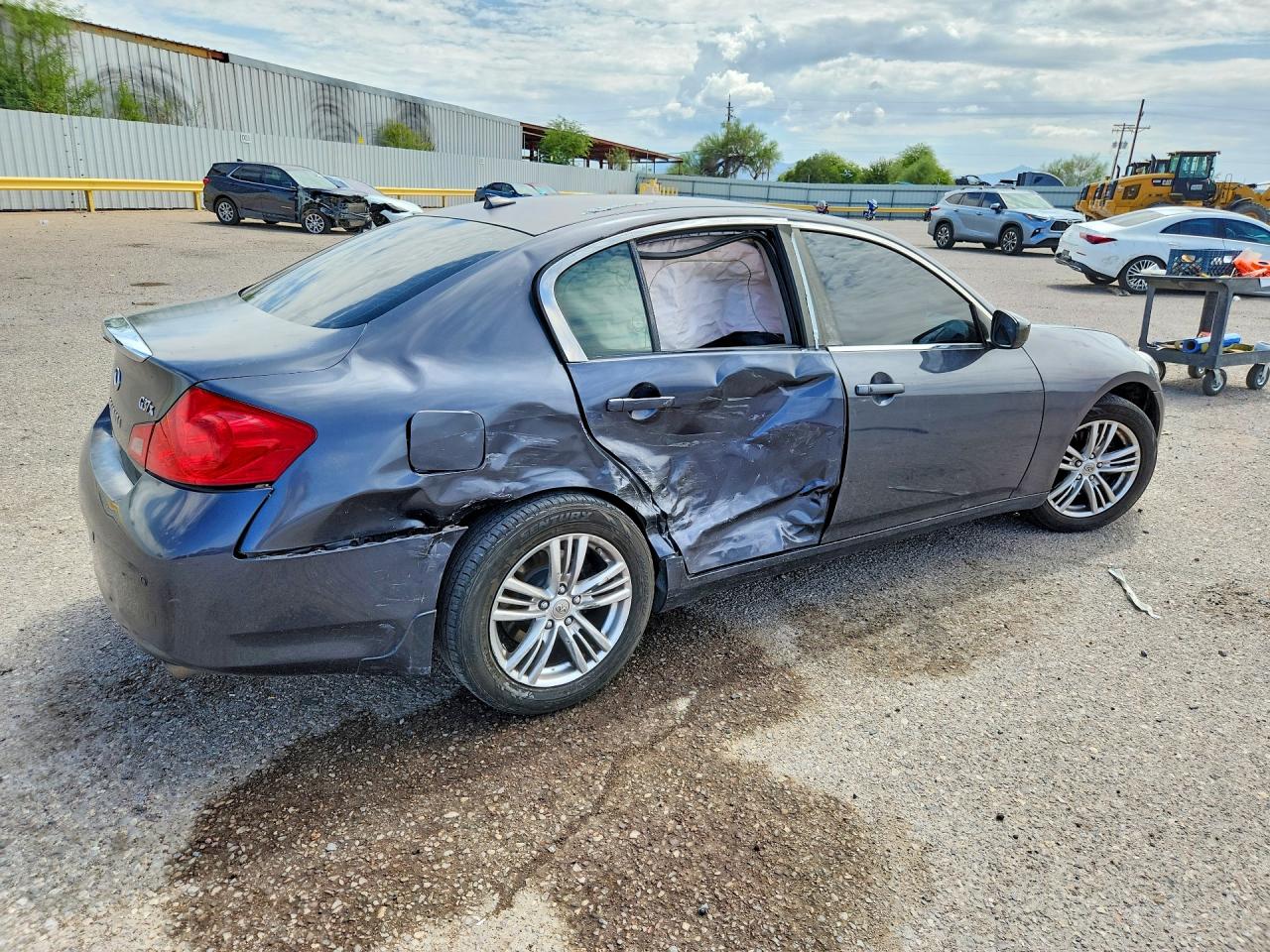 2012 Infiniti G37 Sedan X Charcoal vin: JN1CV6AR5CM978217