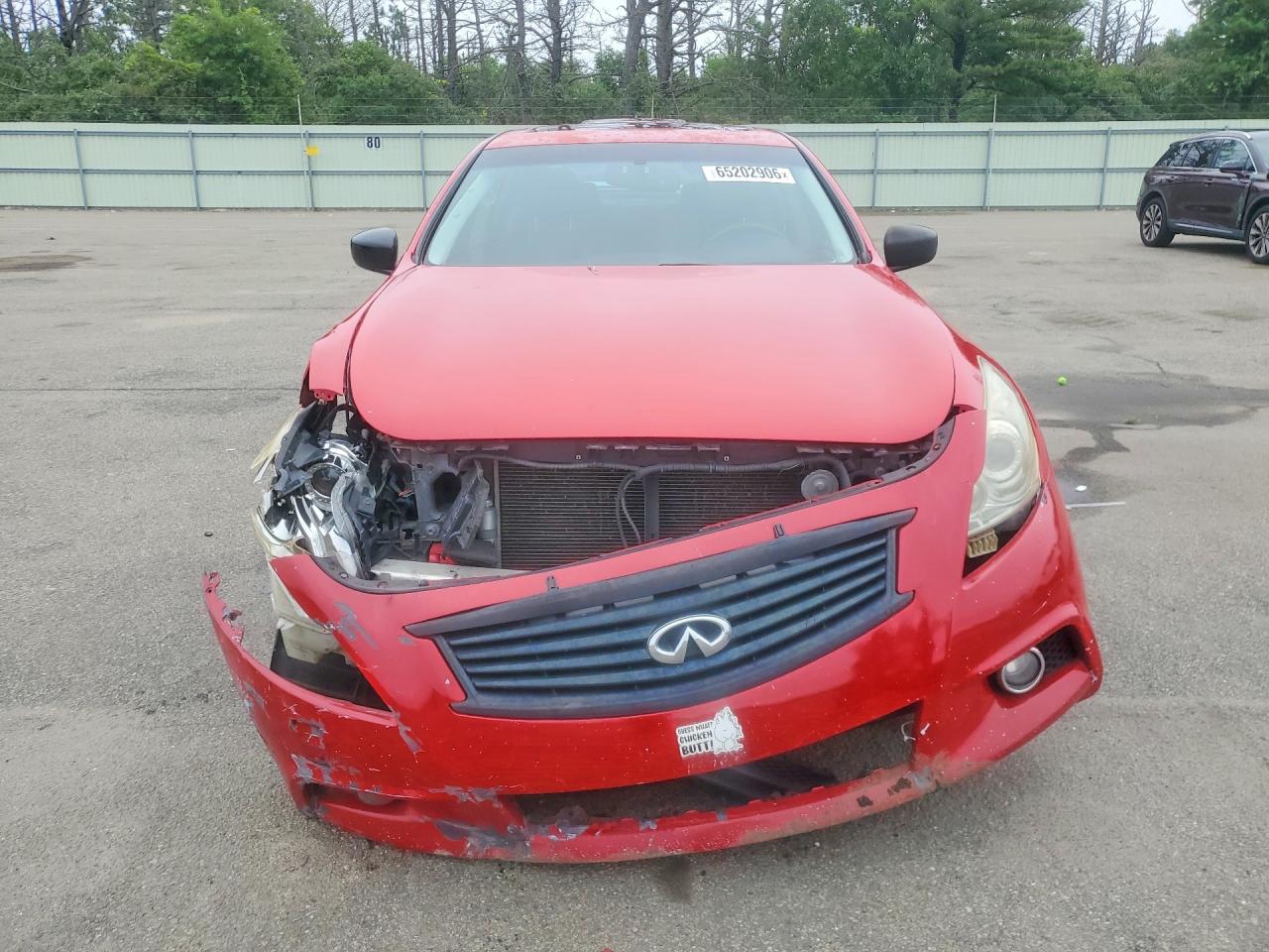2013 Infiniti G37 Sedan X Red vin: JN1CV6AR5DM350031