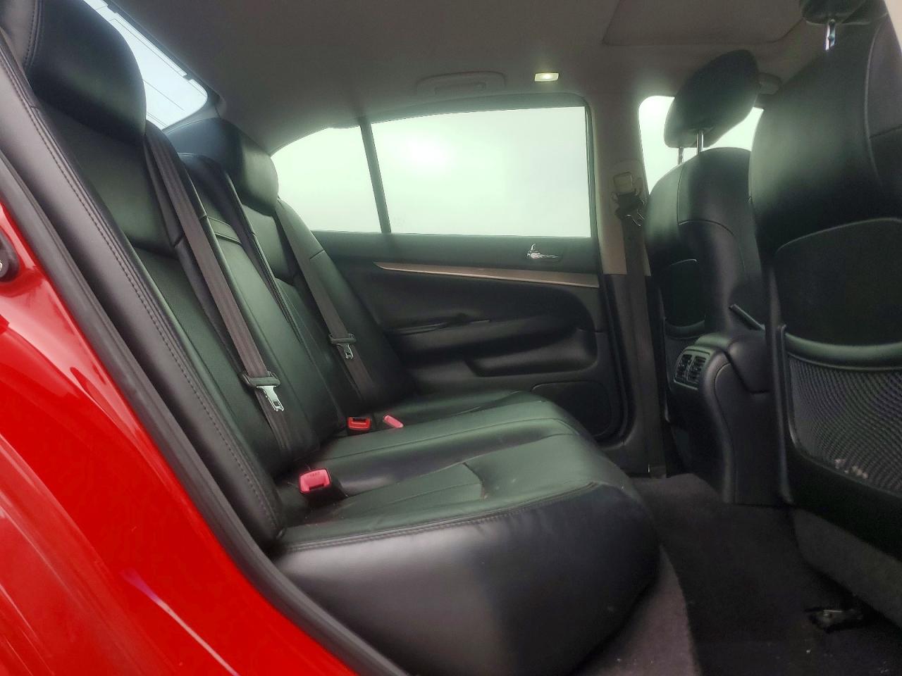 2013 Infiniti G37 Sedan X Red vin: JN1CV6AR5DM350031