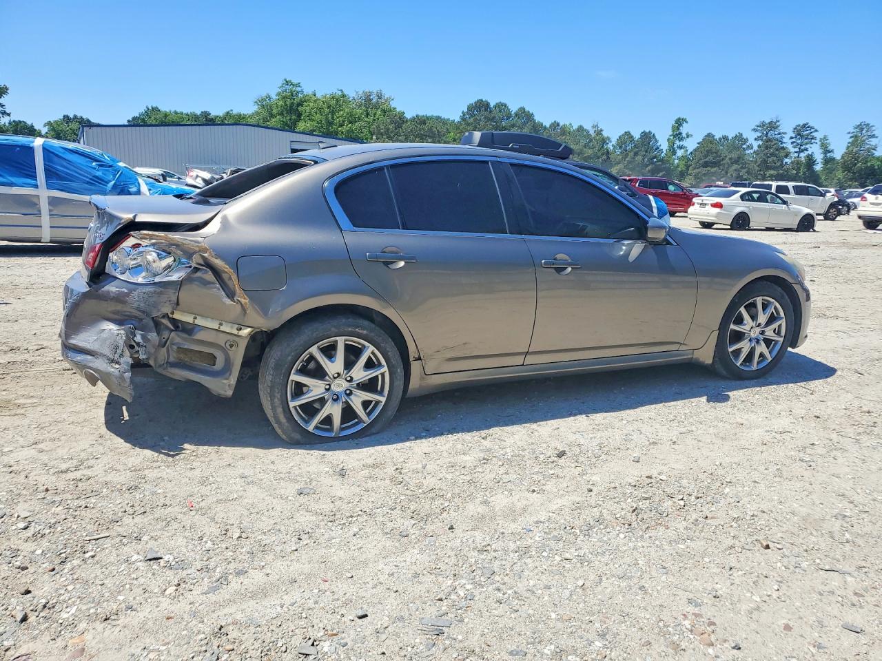 2013 Infiniti G37 Sedan X Silver vin: JN1CV6AR5DM354855
