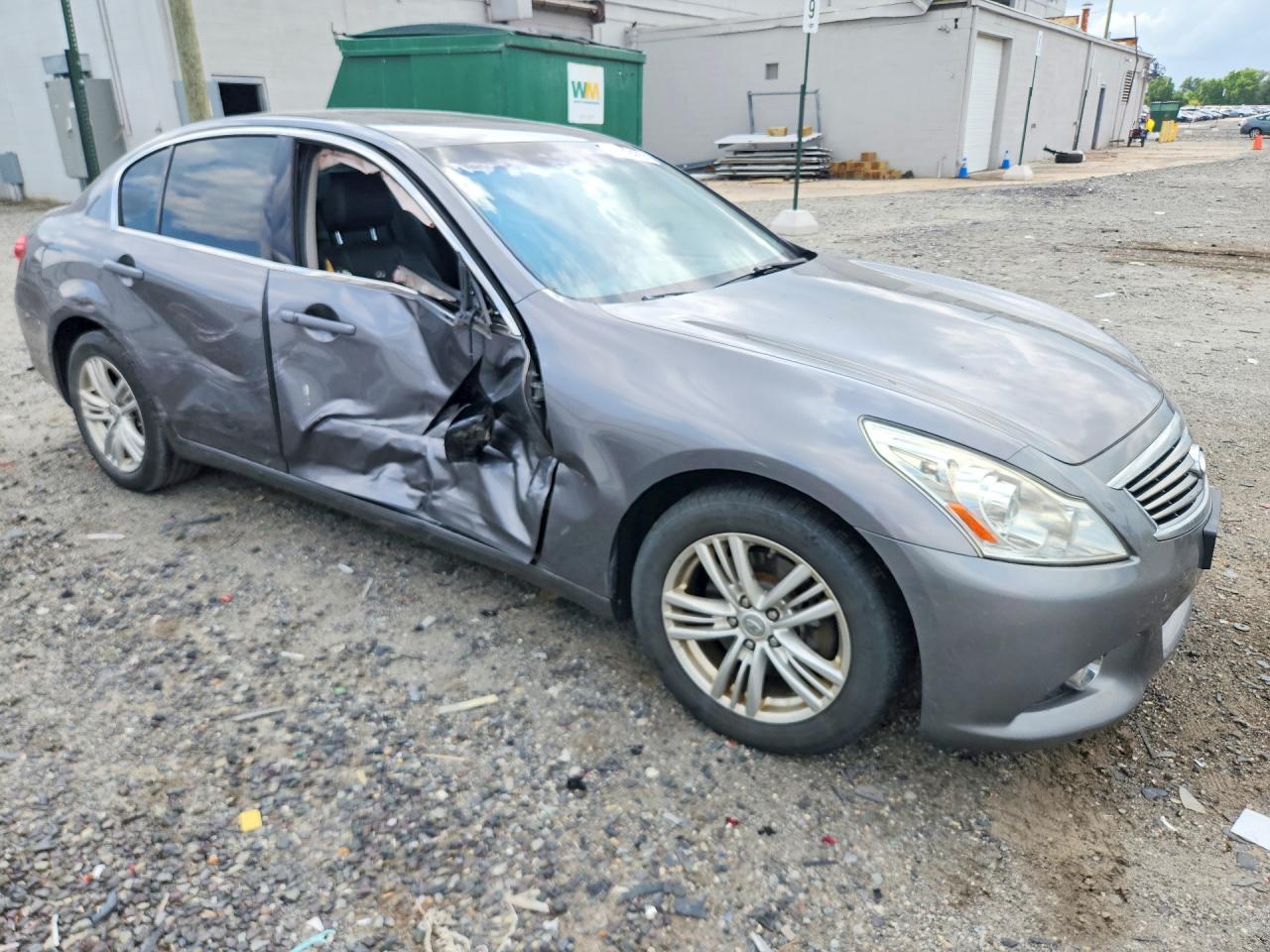2013 Infiniti G37 Sedan X Gray vin: JN1CV6AR5DM358260