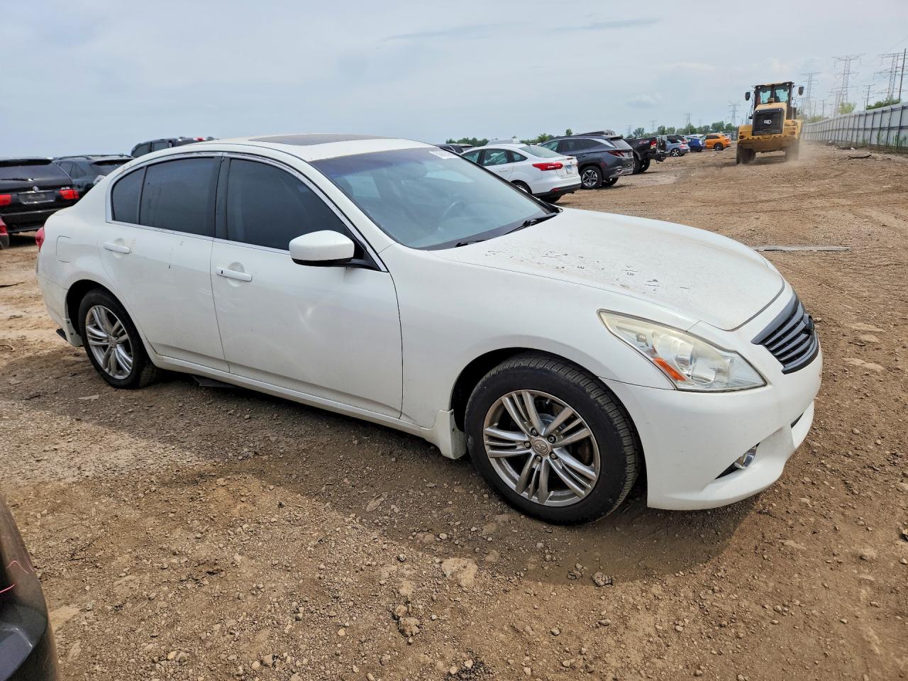 2013 Infiniti G37 Sedan X Белый vin: JN1CV6AR5DM750090