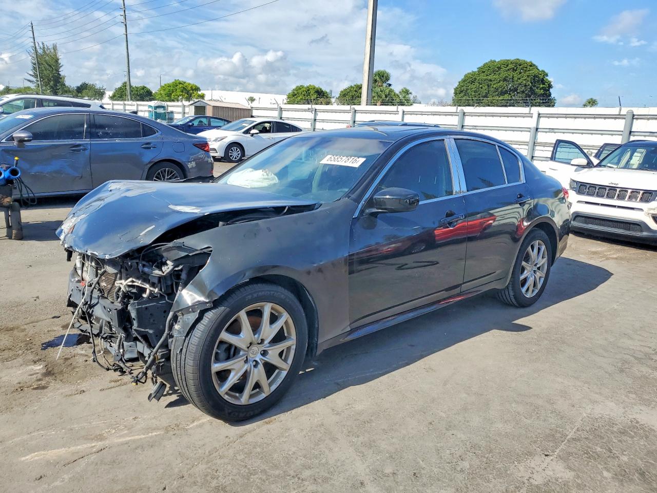 2013 Infiniti G37 Sedan X Black vin: JN1CV6AR5DM750137