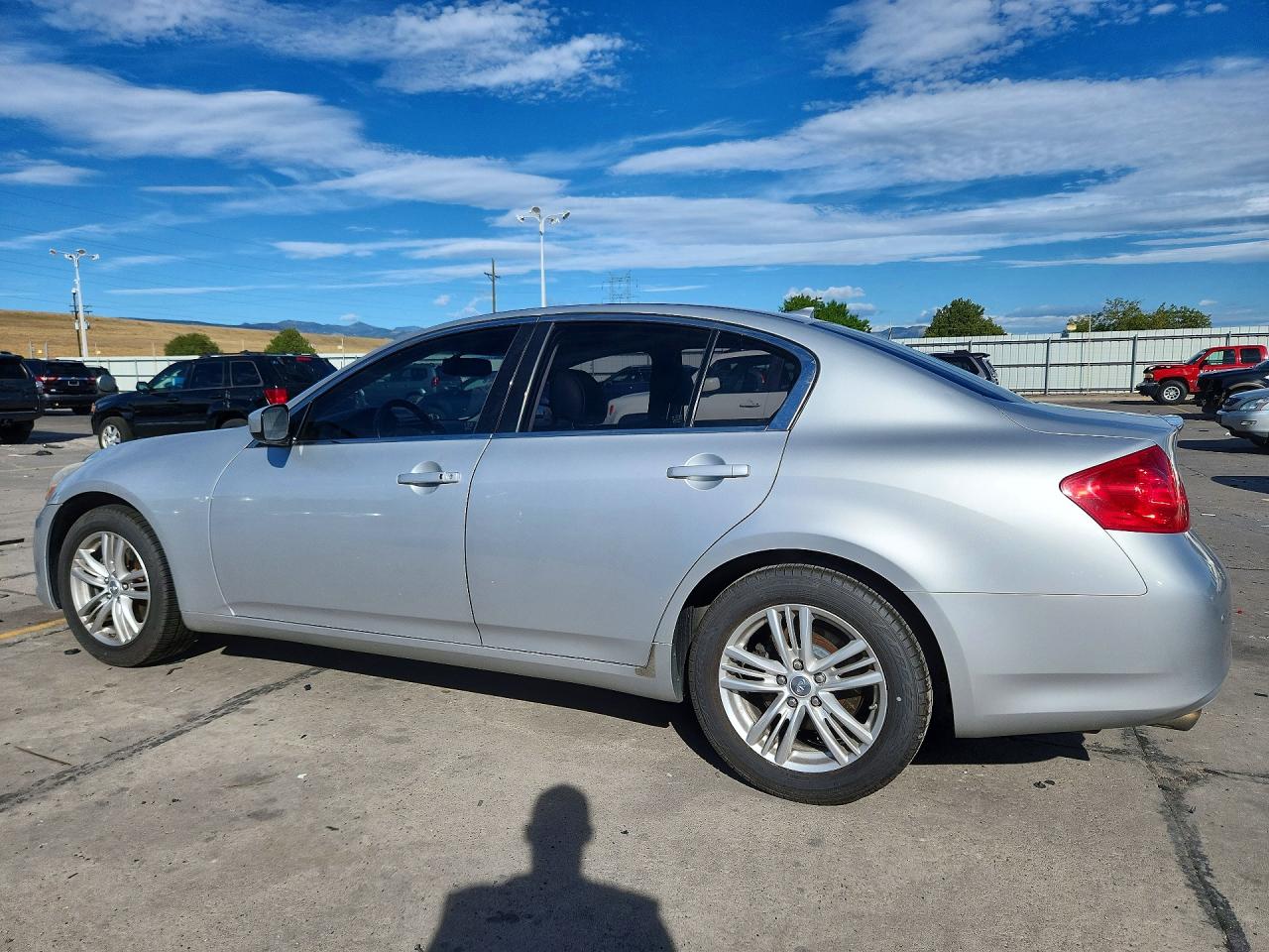 2013 Infiniti G37 Sedan X Silver vin: JN1CV6AR5DM751871
