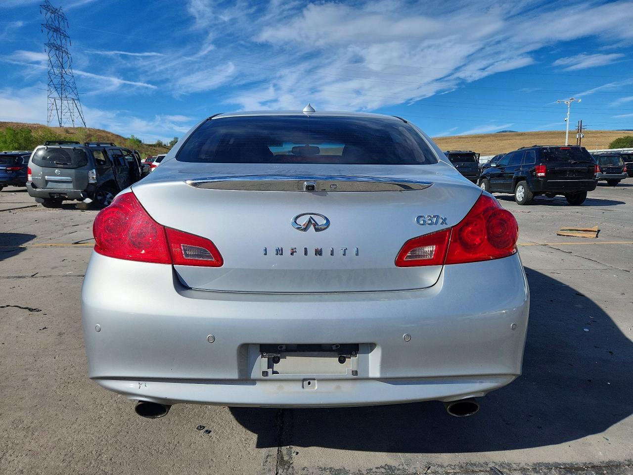 2013 Infiniti G37 Sedan X Silver vin: JN1CV6AR5DM751871