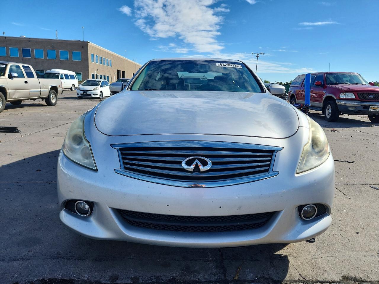 2013 Infiniti G37 Sedan X Silver vin: JN1CV6AR5DM751871