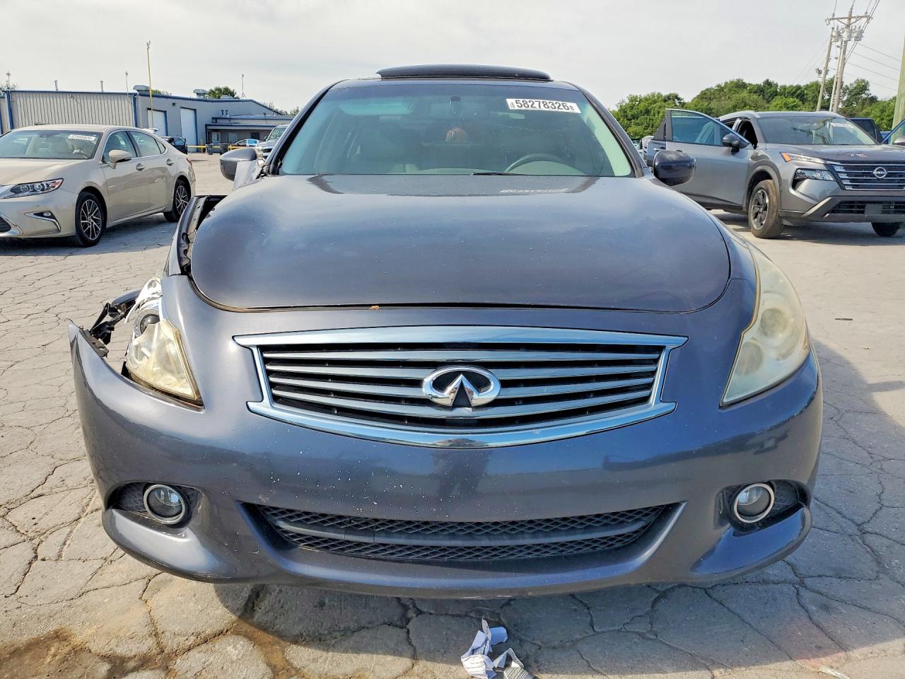 2013 Infiniti G37 Sedan X Charcoal vin: JN1CV6AR5DM754544