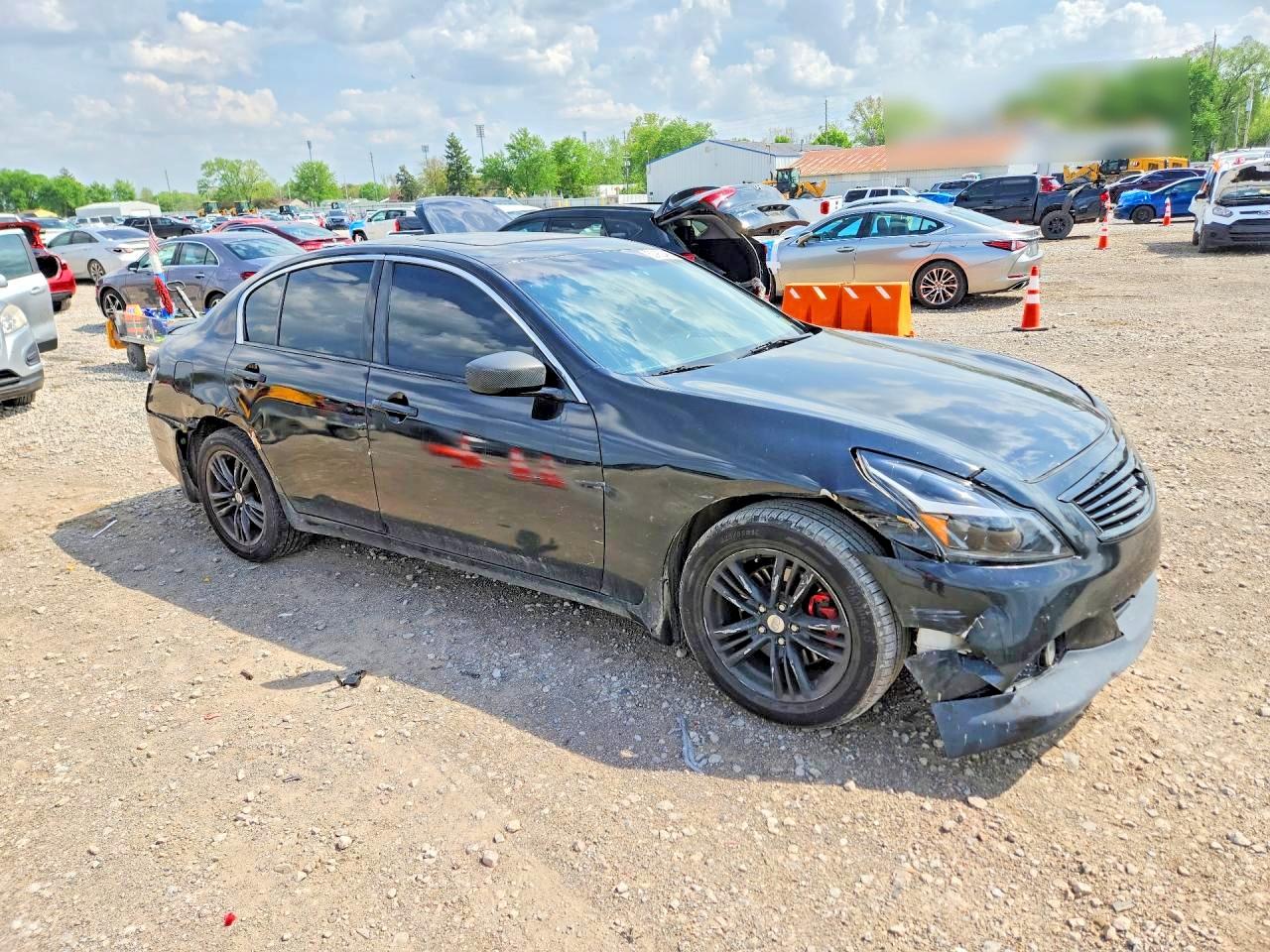 2013 Infiniti G37 Sedan X Black vin: JN1CV6AR5DM758383