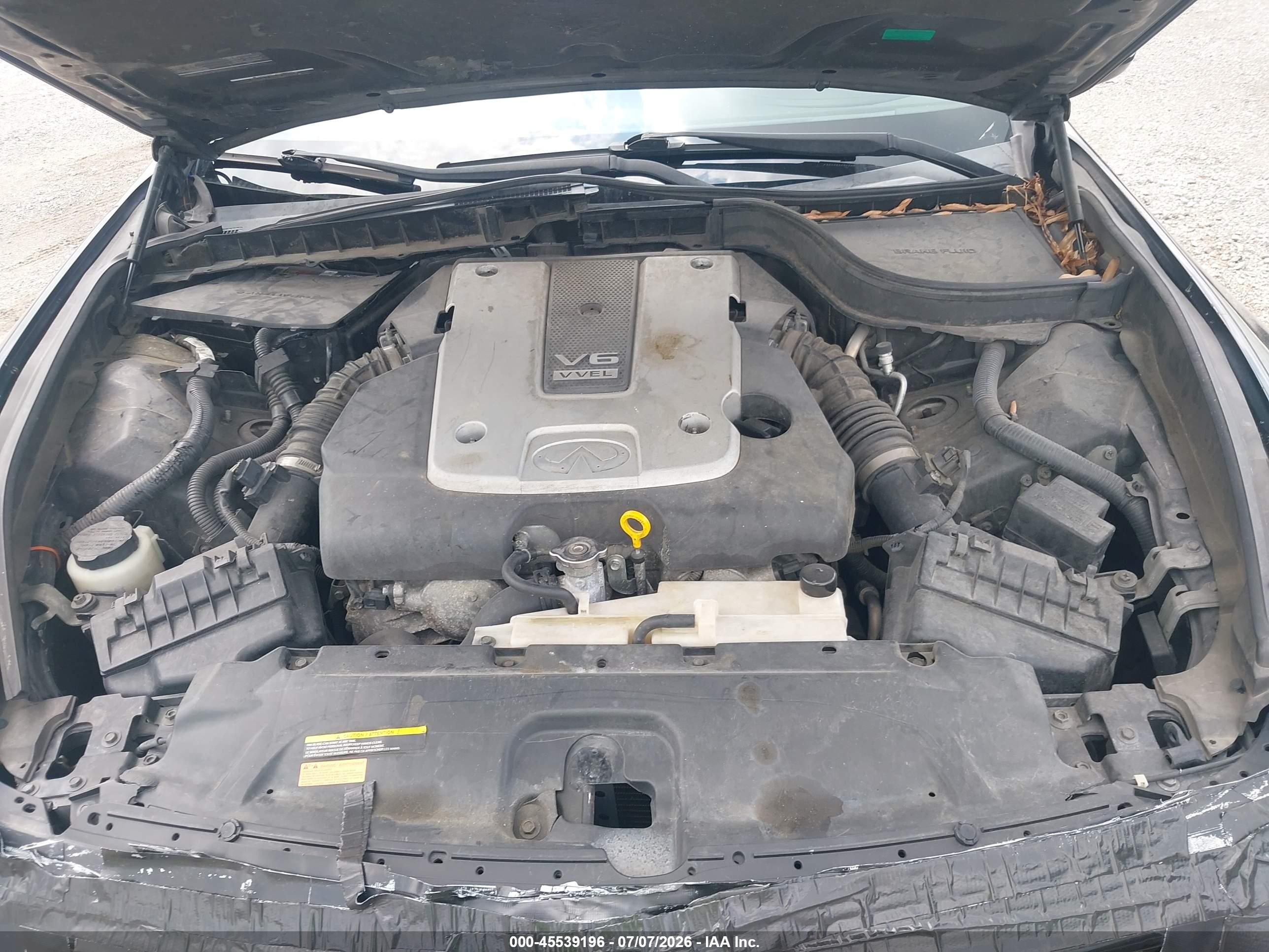 2013 Infiniti G37x   Black vin: JN1CV6AR5DM759369