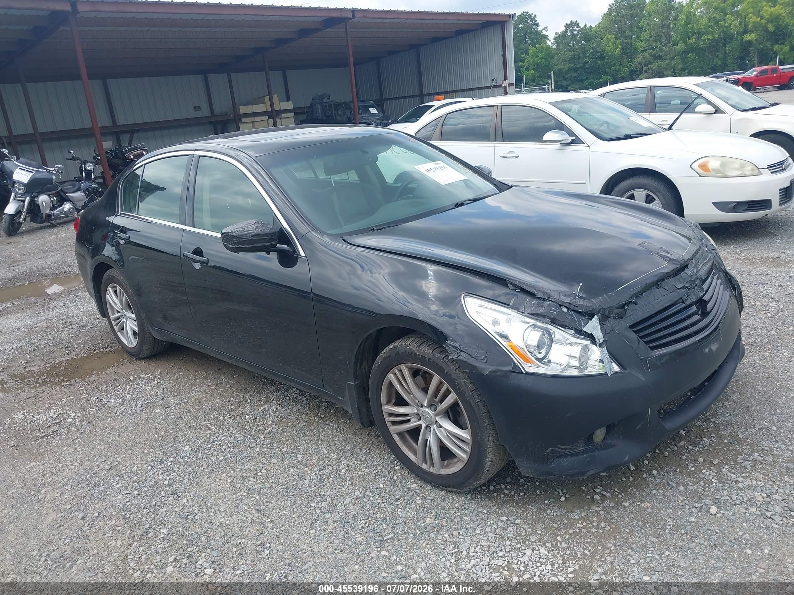 2013 Infiniti G37x   Black vin: JN1CV6AR5DM759369