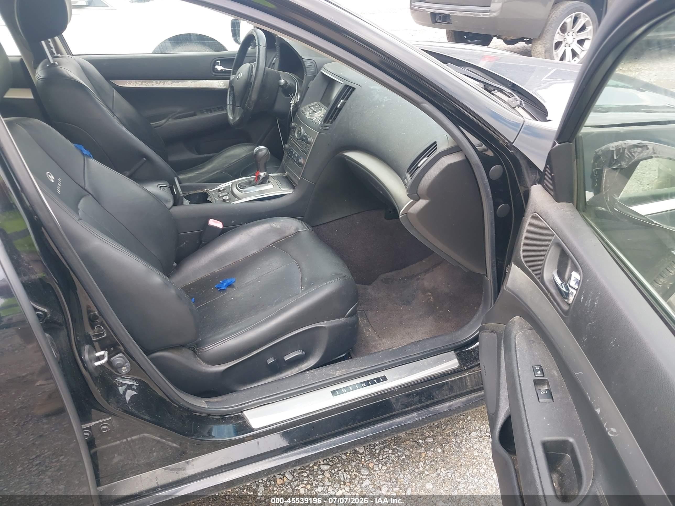 2013 Infiniti G37x   Black vin: JN1CV6AR5DM759369