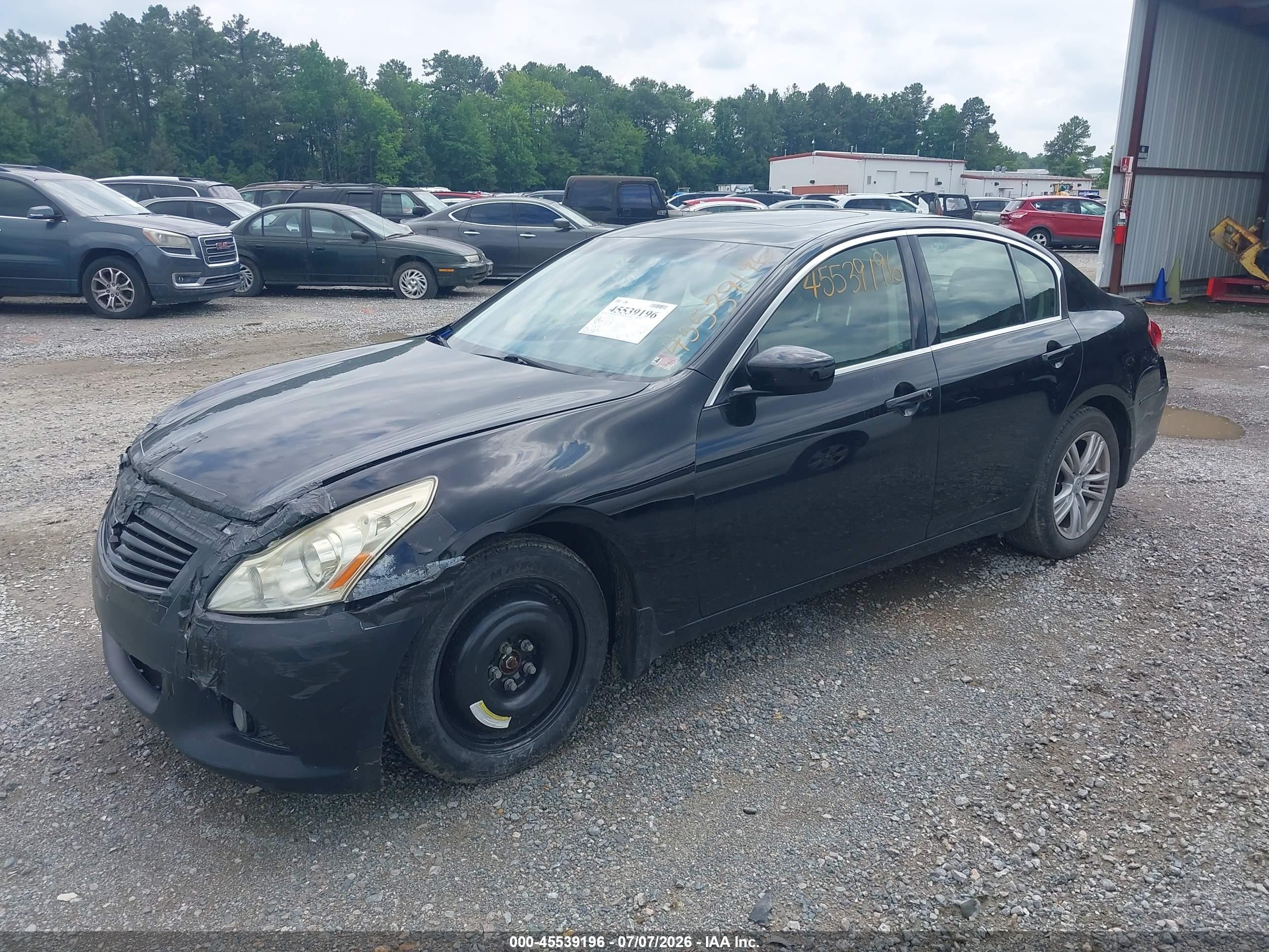 2013 Infiniti G37x   Black vin: JN1CV6AR5DM759369
