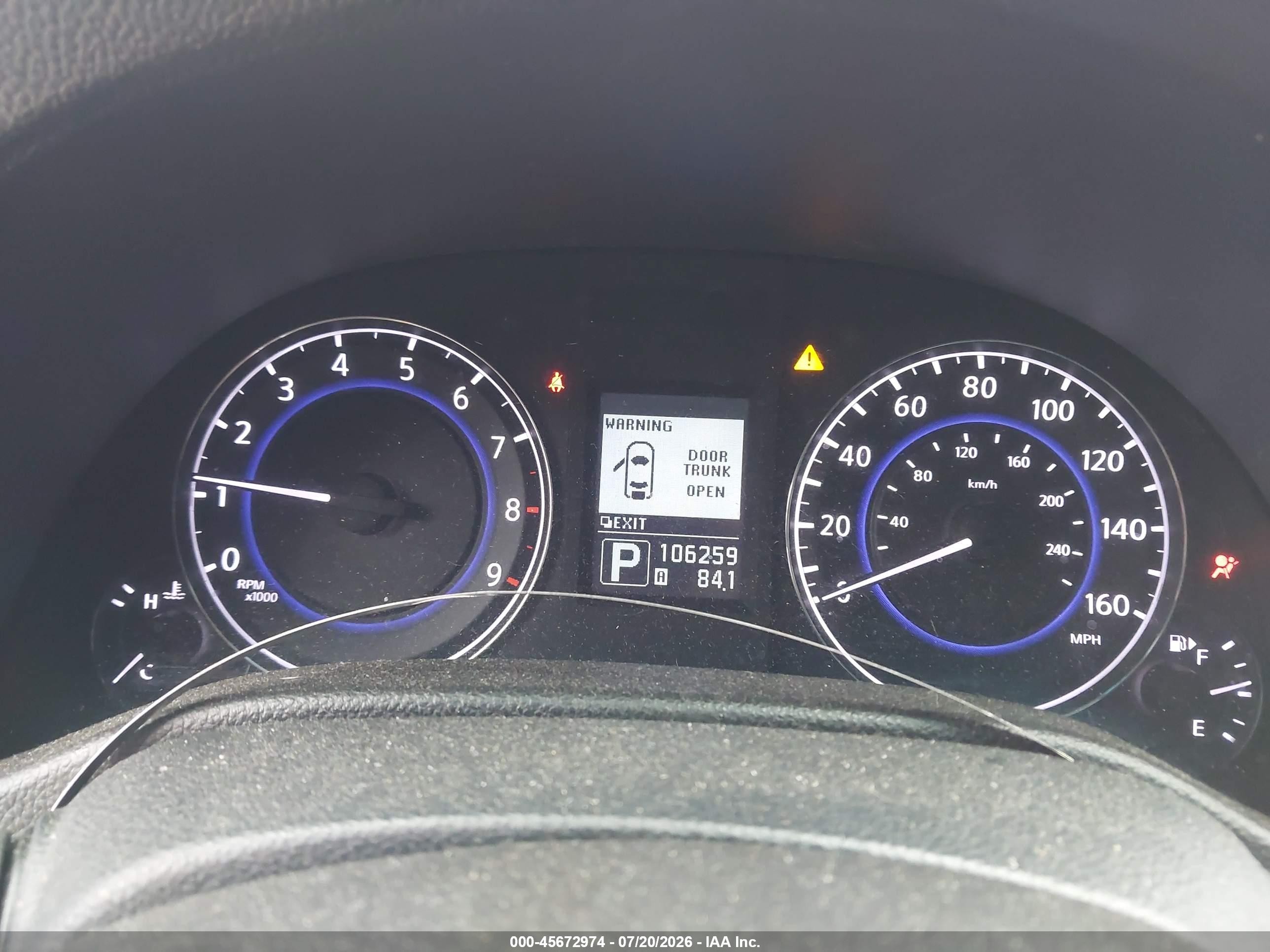 2013 Infiniti G37x   Gray vin: JN1CV6AR5DM762773