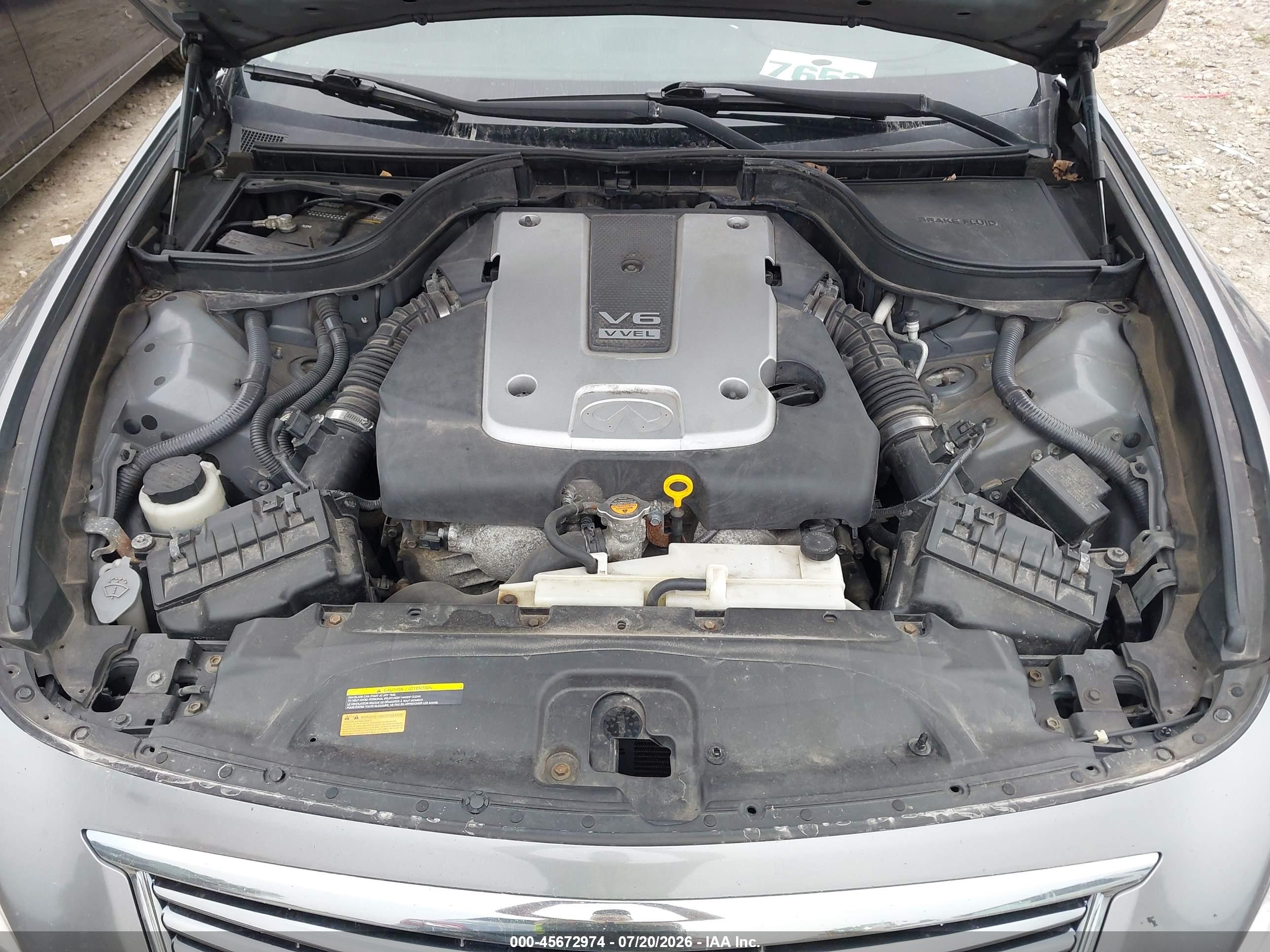 2013 Infiniti G37x   Gray vin: JN1CV6AR5DM762773