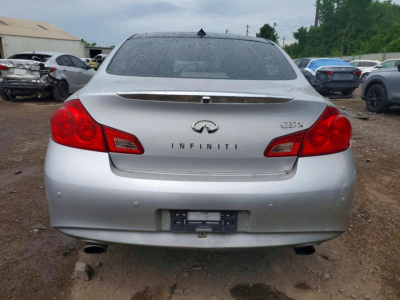 2013 Infiniti G37 Base Silver vin: JN1CV6AR5DM764149