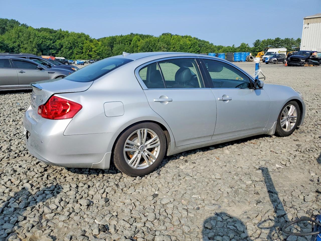 2013 Infiniti G37 Sedan X Silver vin: JN1CV6AR5DM767021