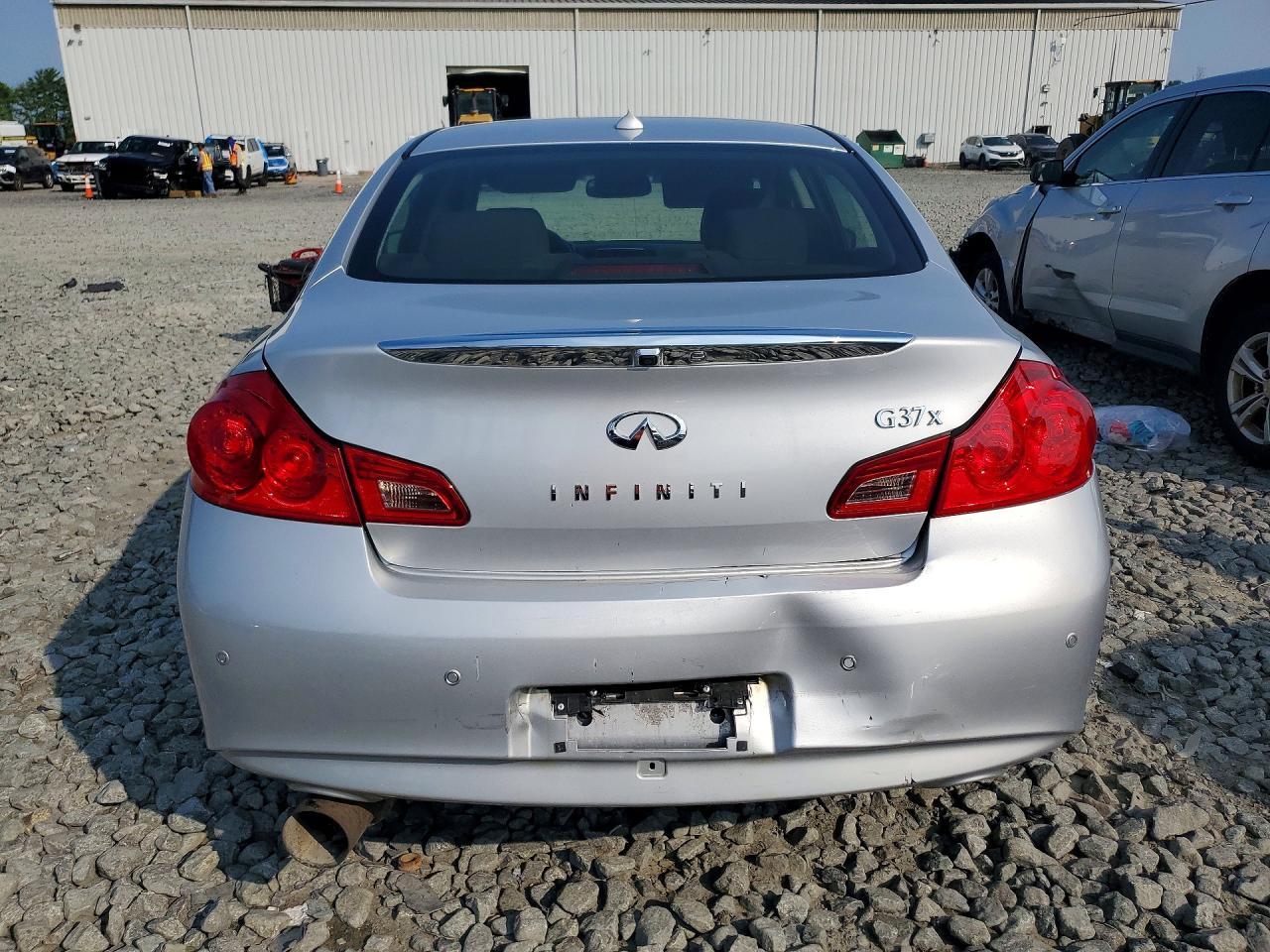 2013 Infiniti G37 Sedan X Silver vin: JN1CV6AR5DM767021
