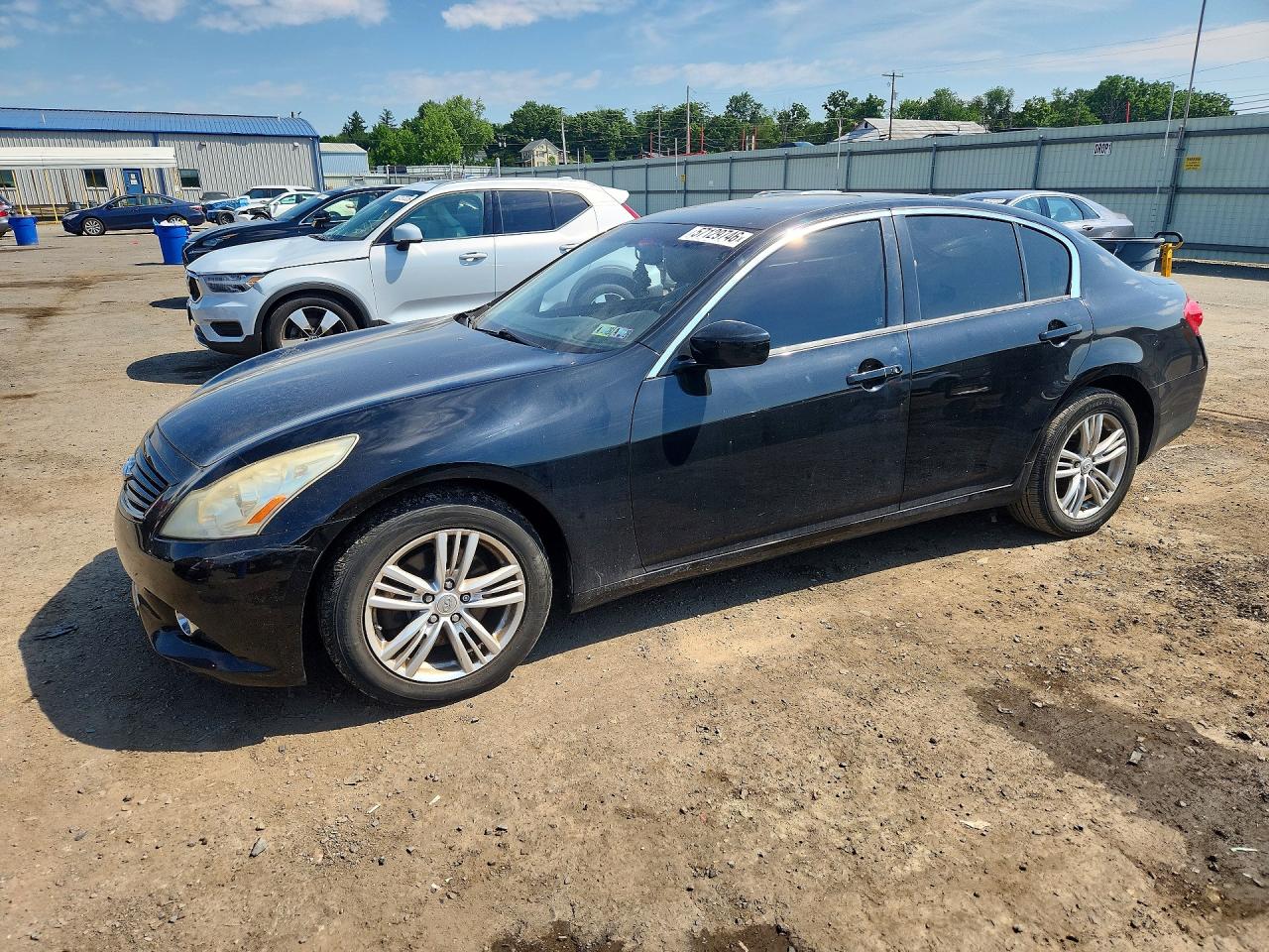 2013 Infiniti G37 Sedan X Черный vin: JN1CV6AR5DM769268