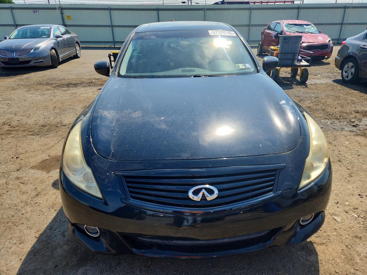 2013 Infiniti G37 Sedan X Черный vin: JN1CV6AR5DM769268