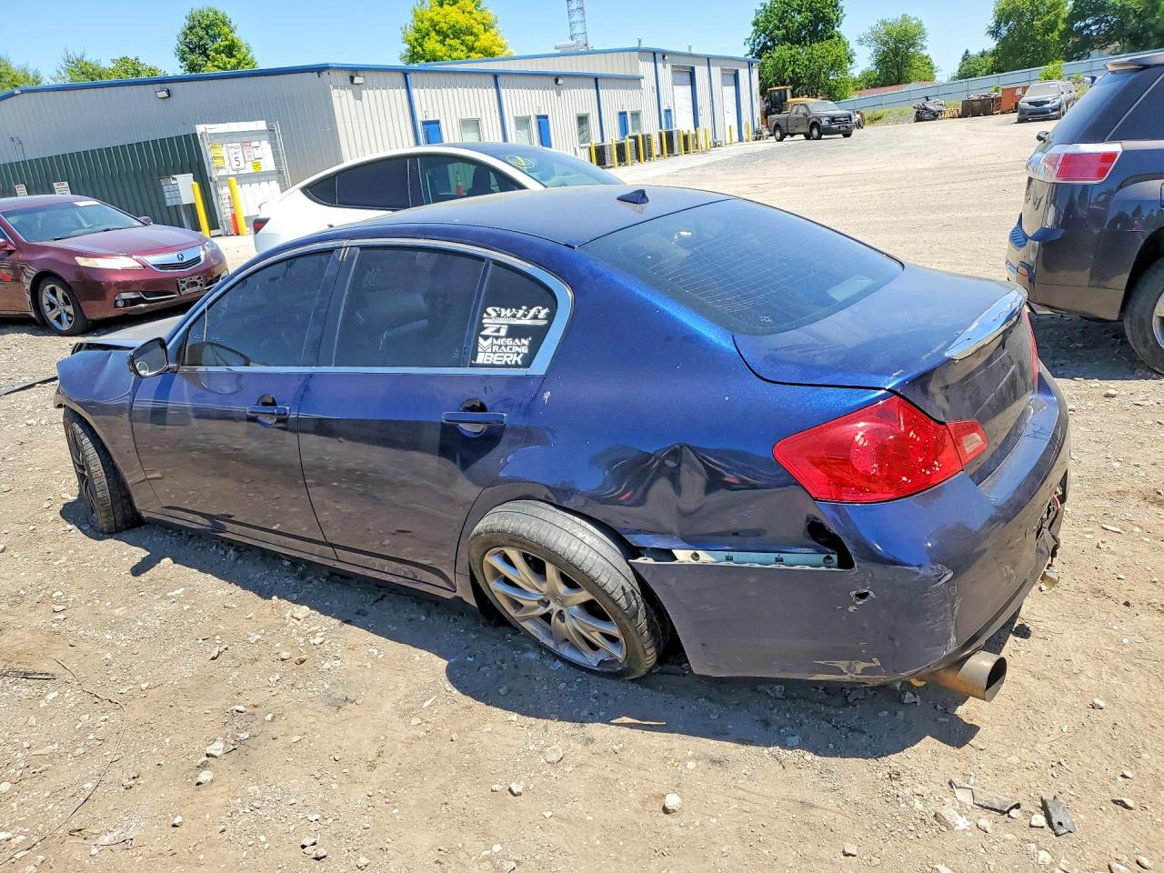 2013 Infiniti G37 Sedan X Blue vin: JN1CV6AR5DM770386