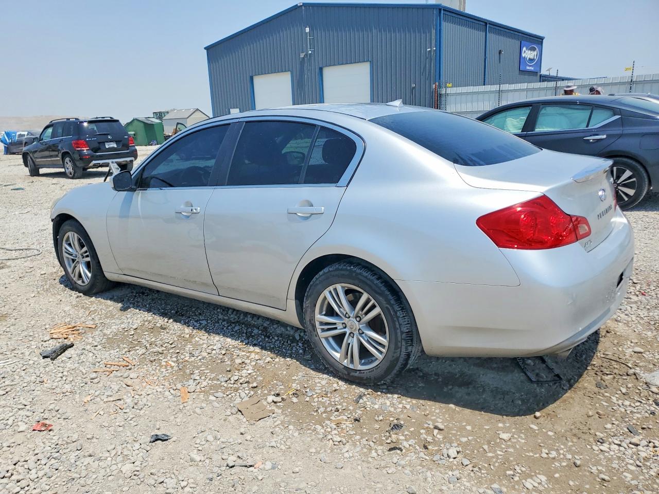 2015 Infiniti Q40 Base Silver vin: JN1CV6AR5FM651353