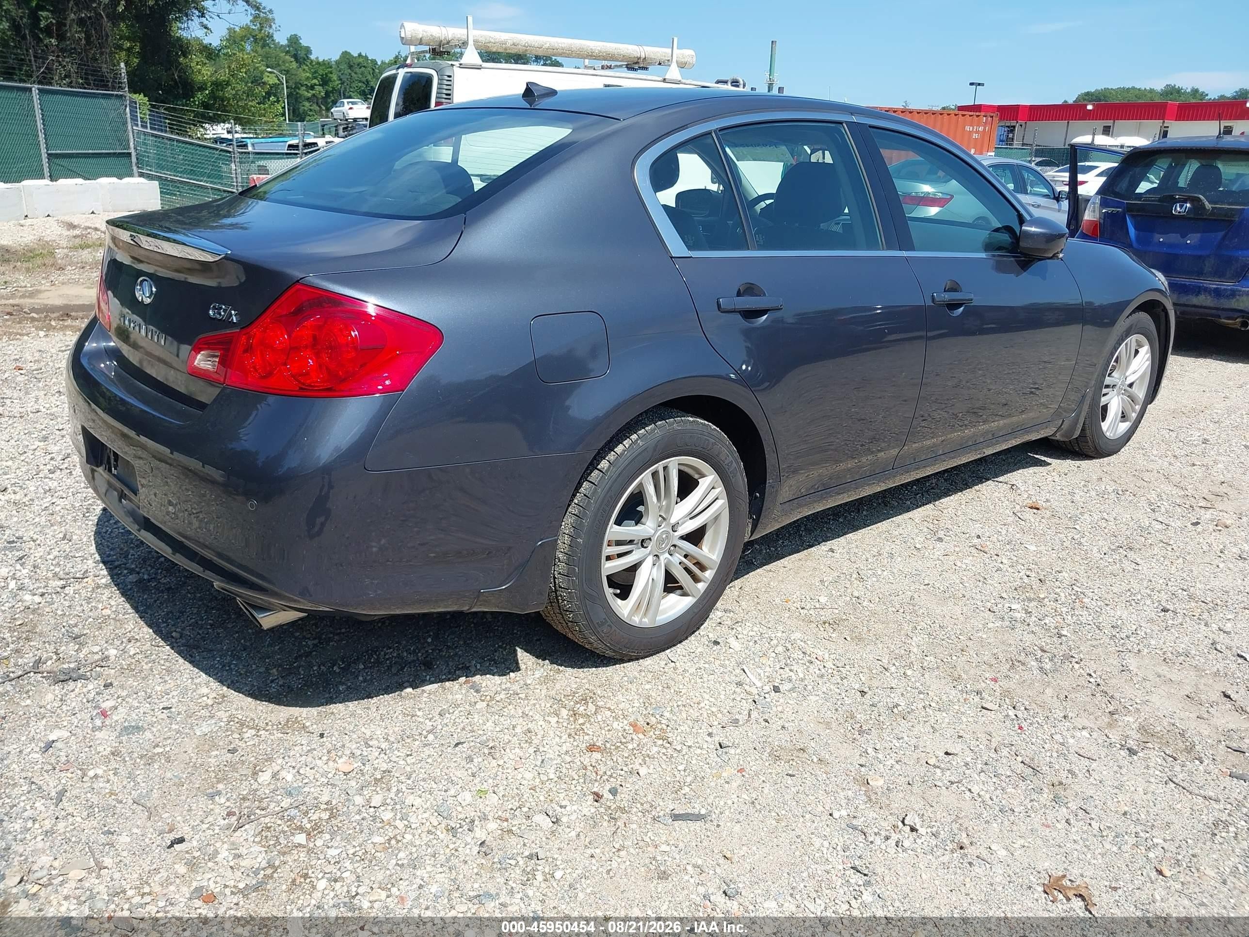 2010 Infiniti G37x   Серый vin: JN1CV6AR6AM252251