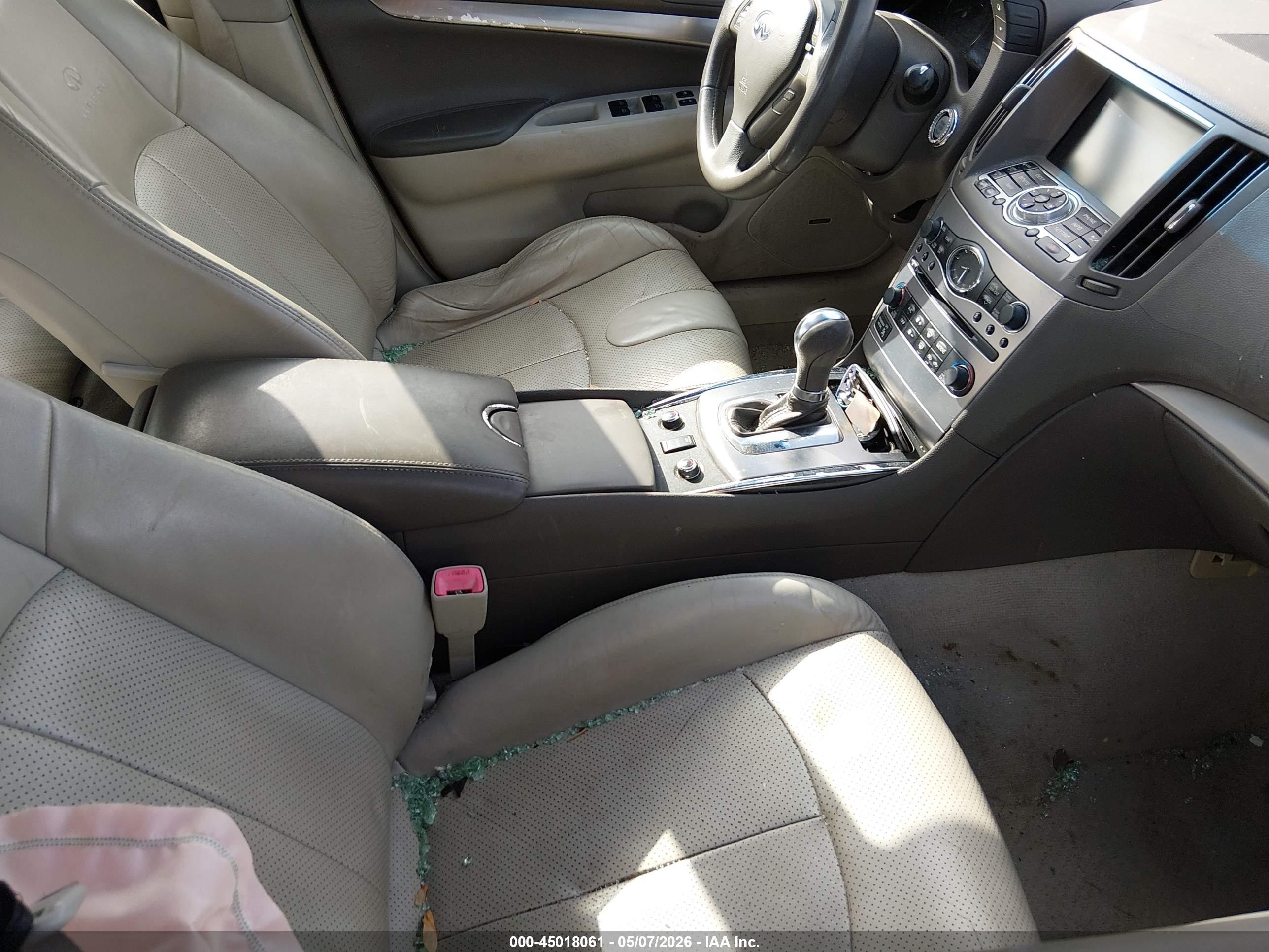 2010 Infiniti G37x White vin: JN1CV6AR6AM252346
