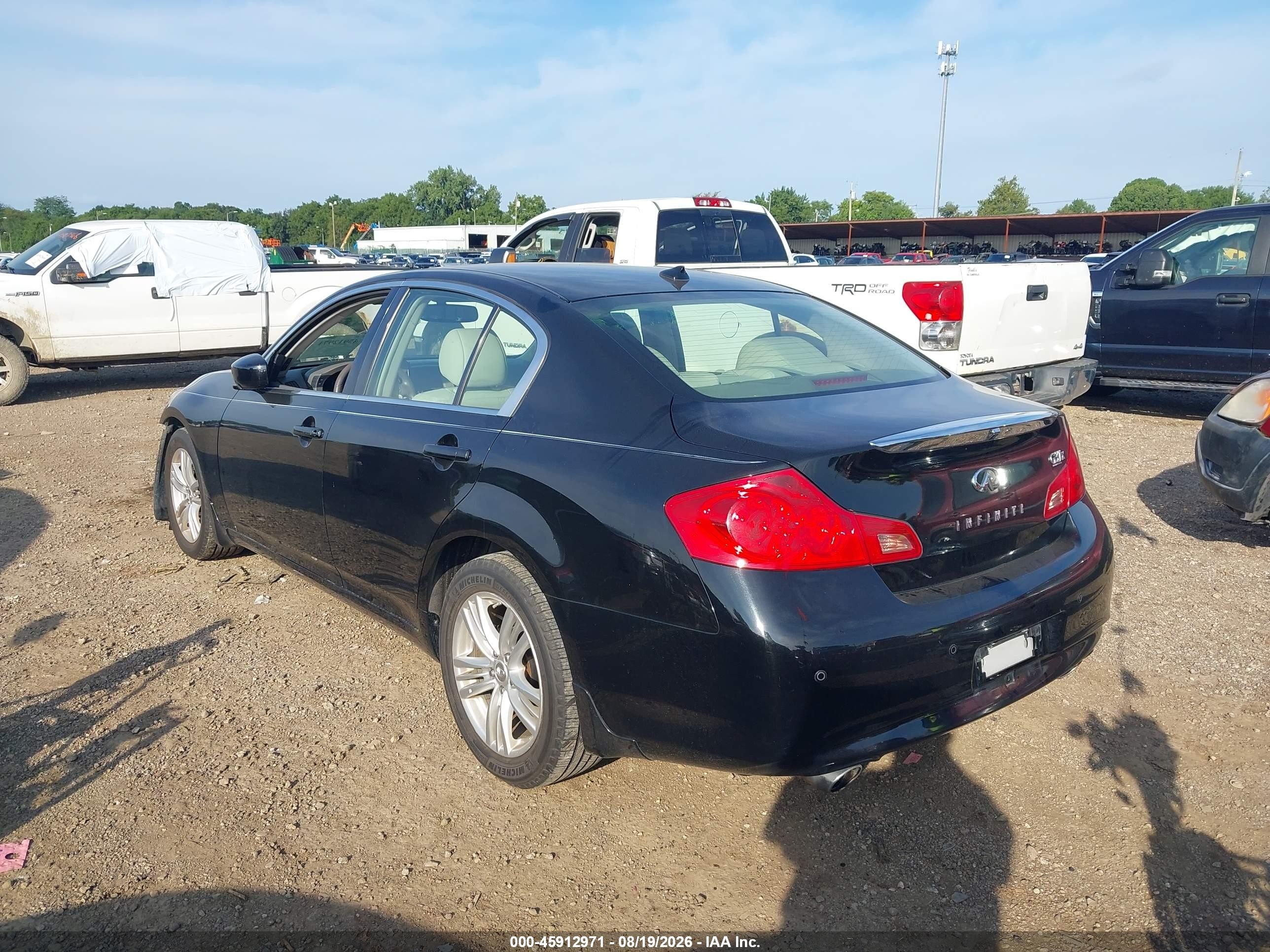 2010 Infiniti G37x   Black vin: JN1CV6AR6AM254369
