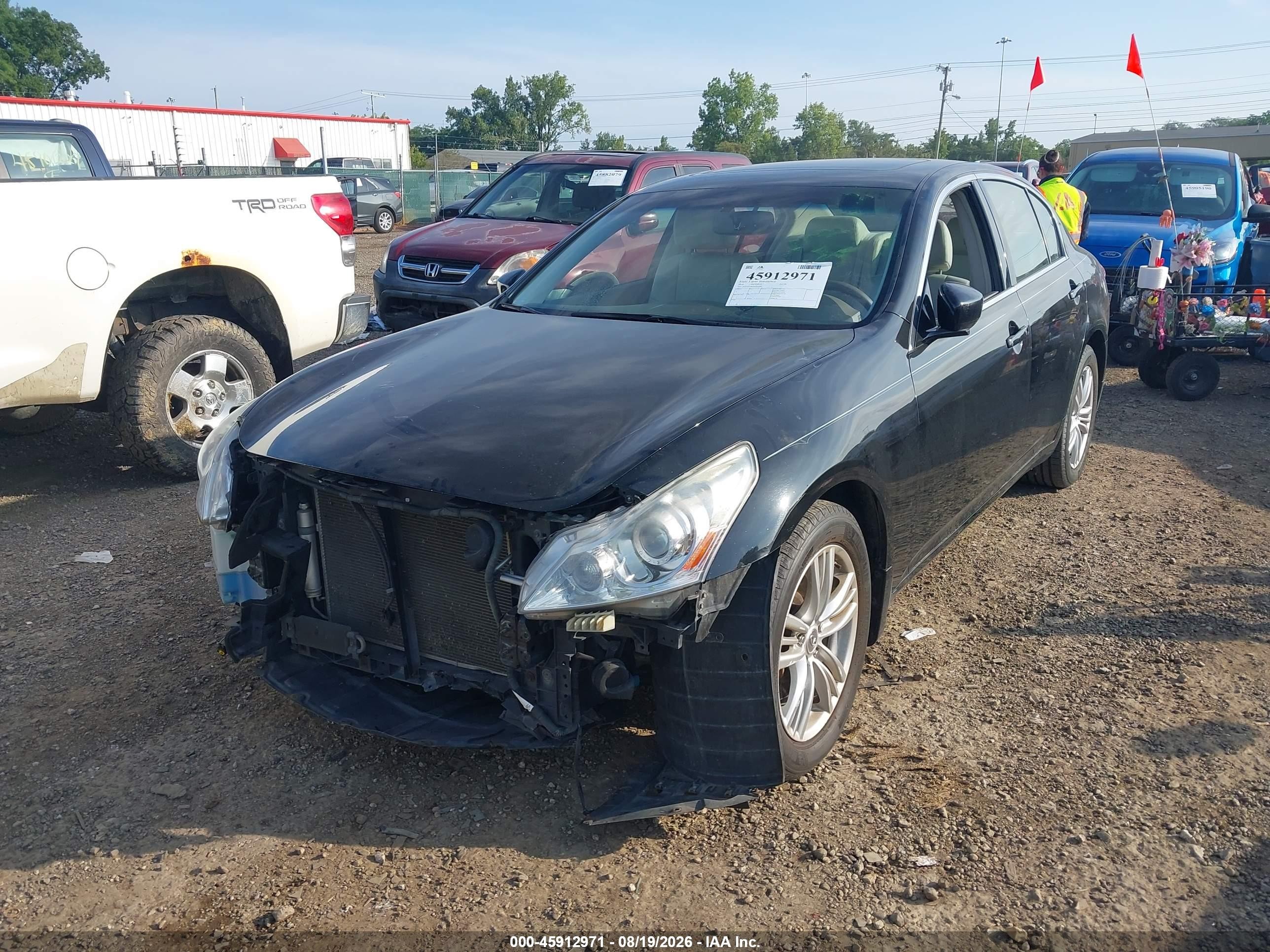 2010 Infiniti G37x   Black vin: JN1CV6AR6AM254369