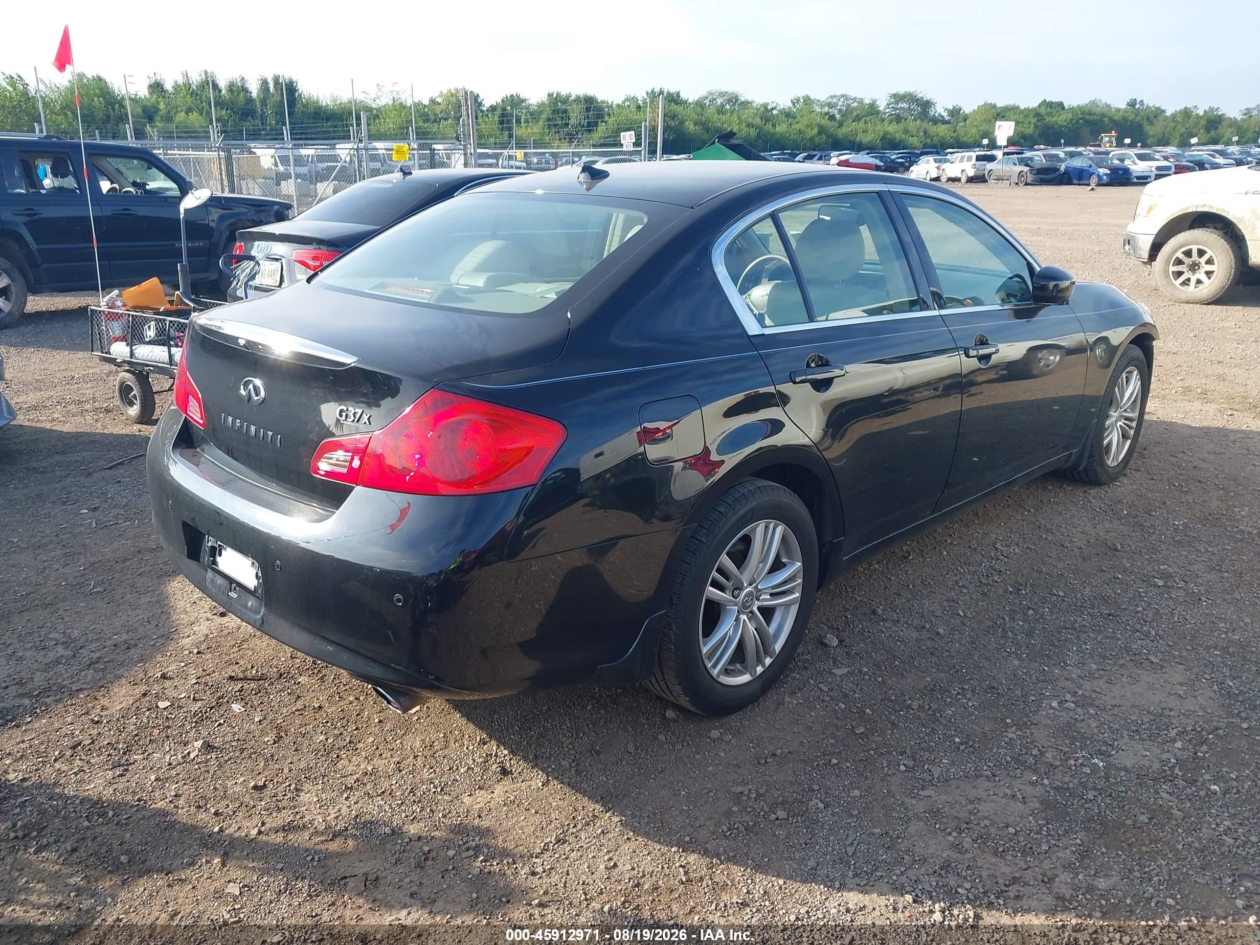 2010 Infiniti G37x   Black vin: JN1CV6AR6AM254369